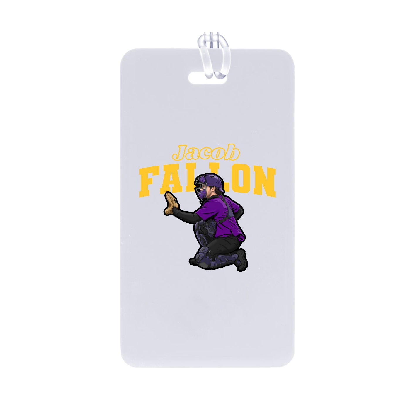Bag Tag — Name Arch in Classic