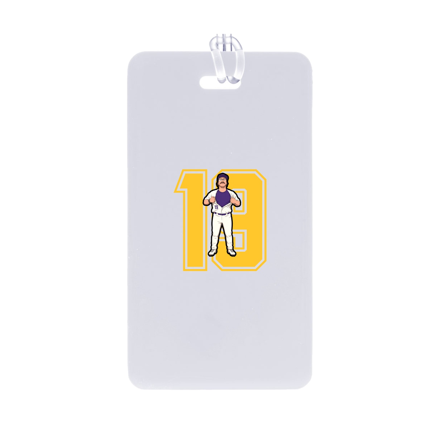 Bag Tag — Number in Classic
