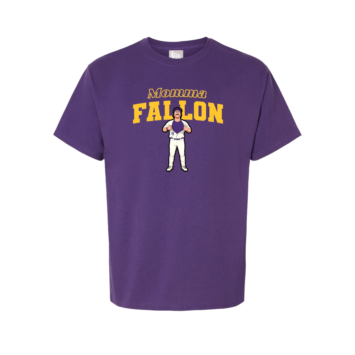 Youth Tee — Mothers Day Block in Purple