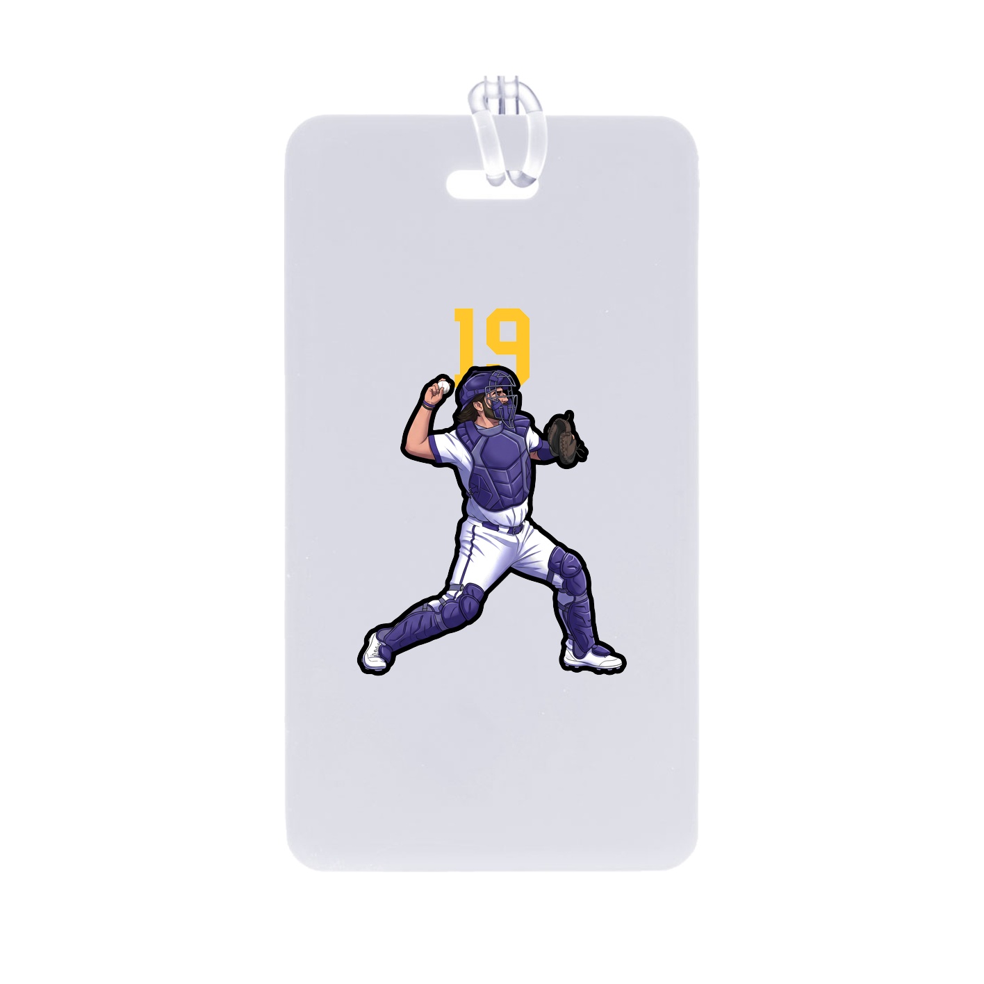 Bag Tag — Number Top in Classic