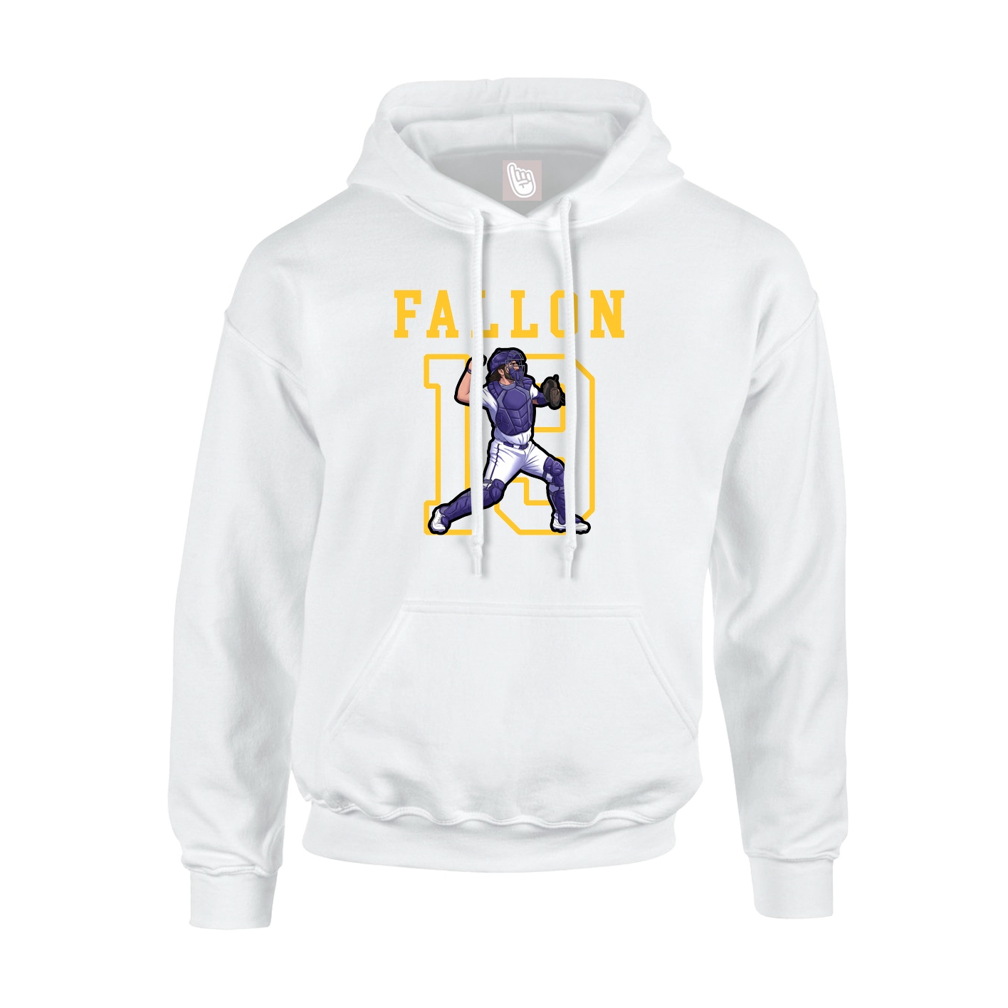 Youth Hoodie — Shirsey in White
