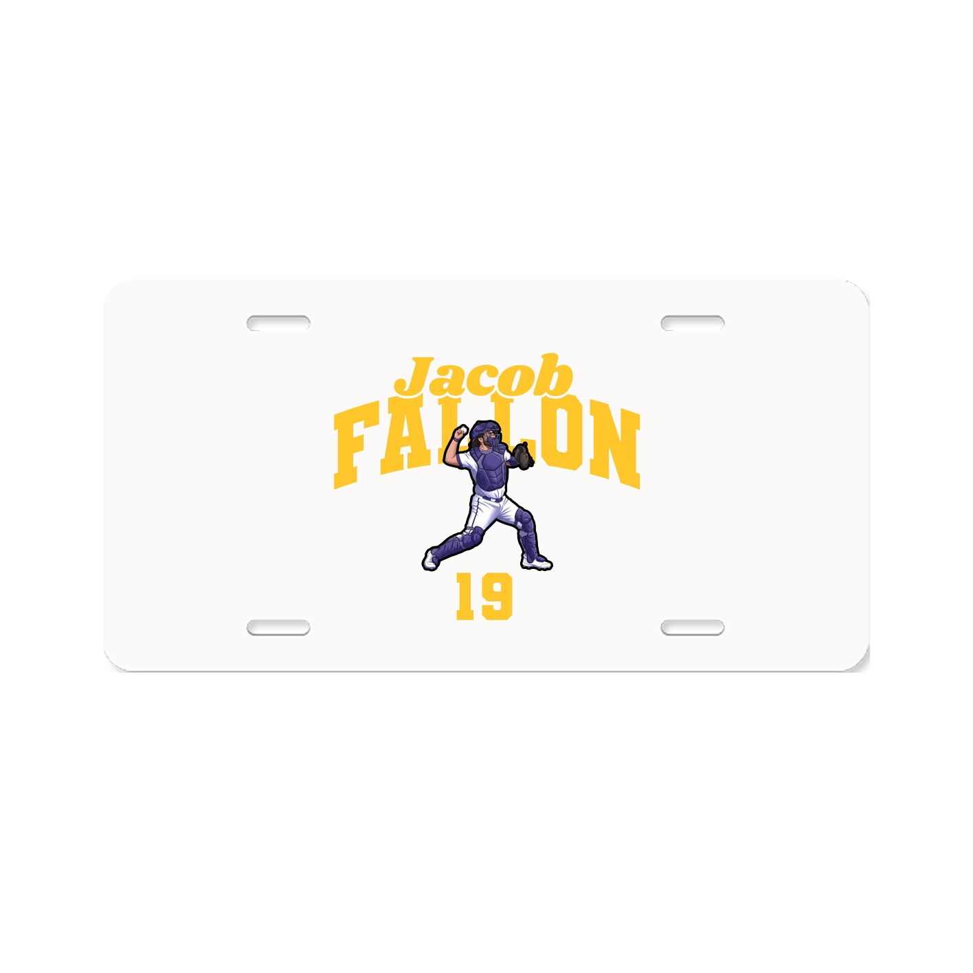 License Plate — Signature Arch in Classic