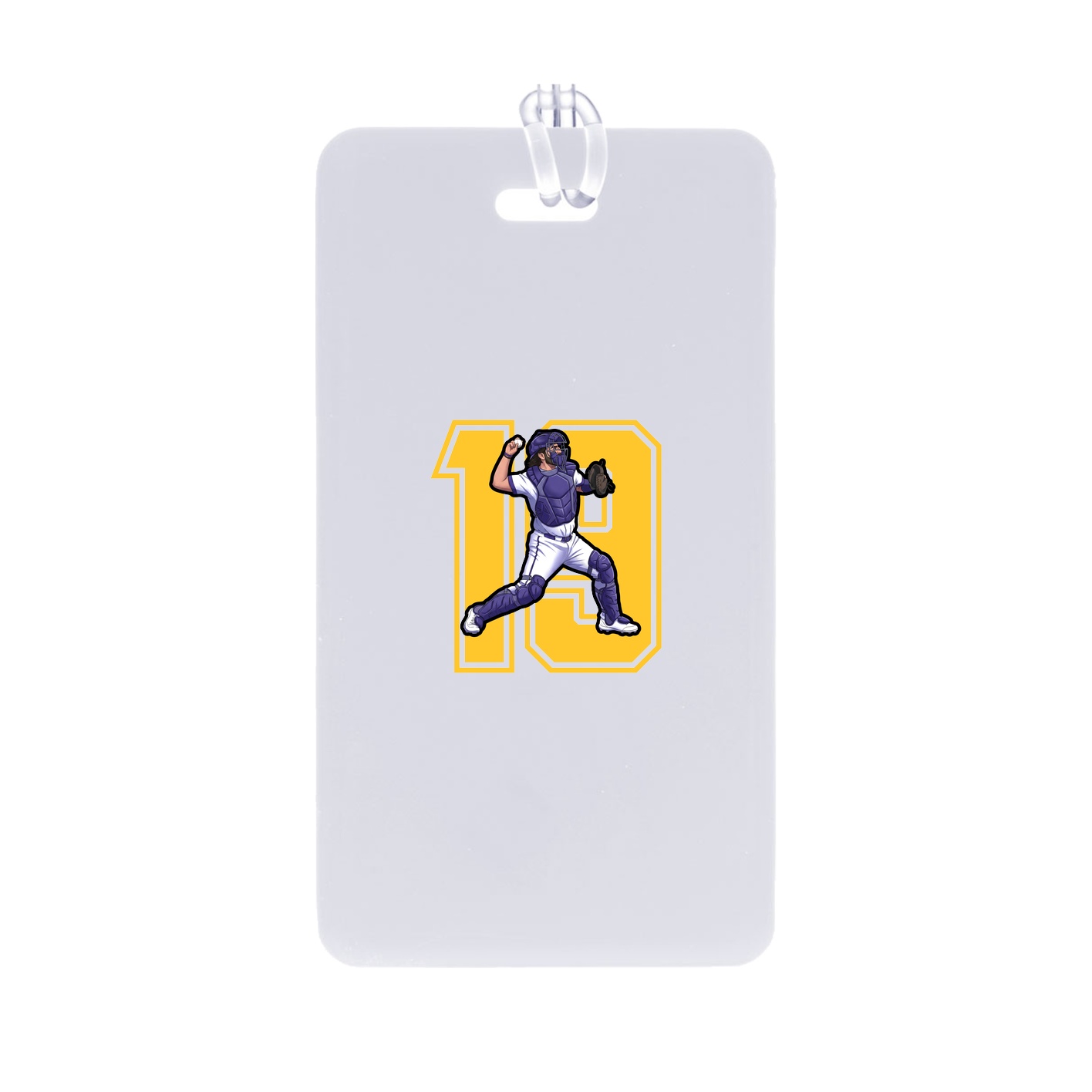 Bag Tag — Number in Classic