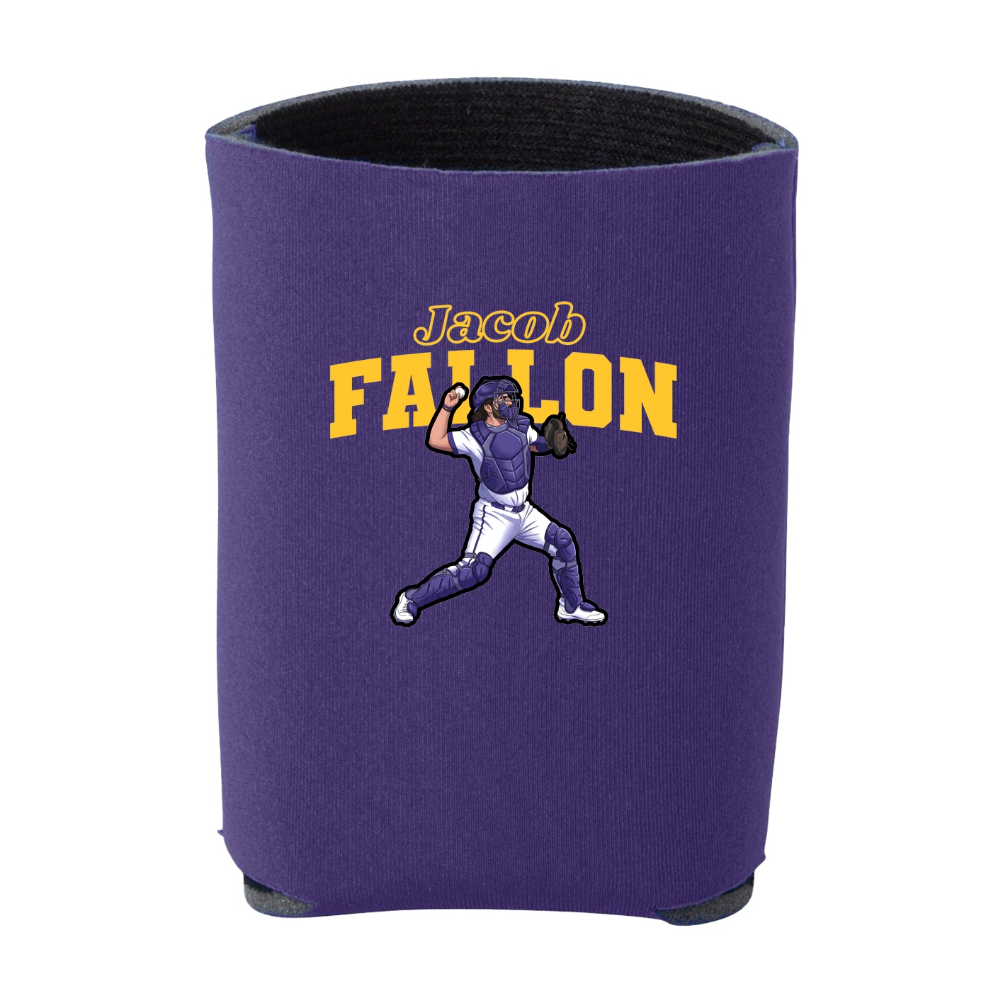 Can Holder — Name Arch in Purple