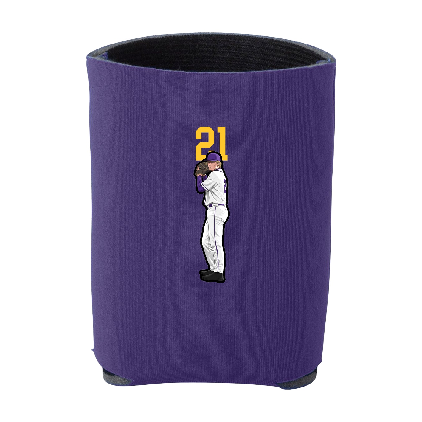 Can Holder — Number Top in Purple
