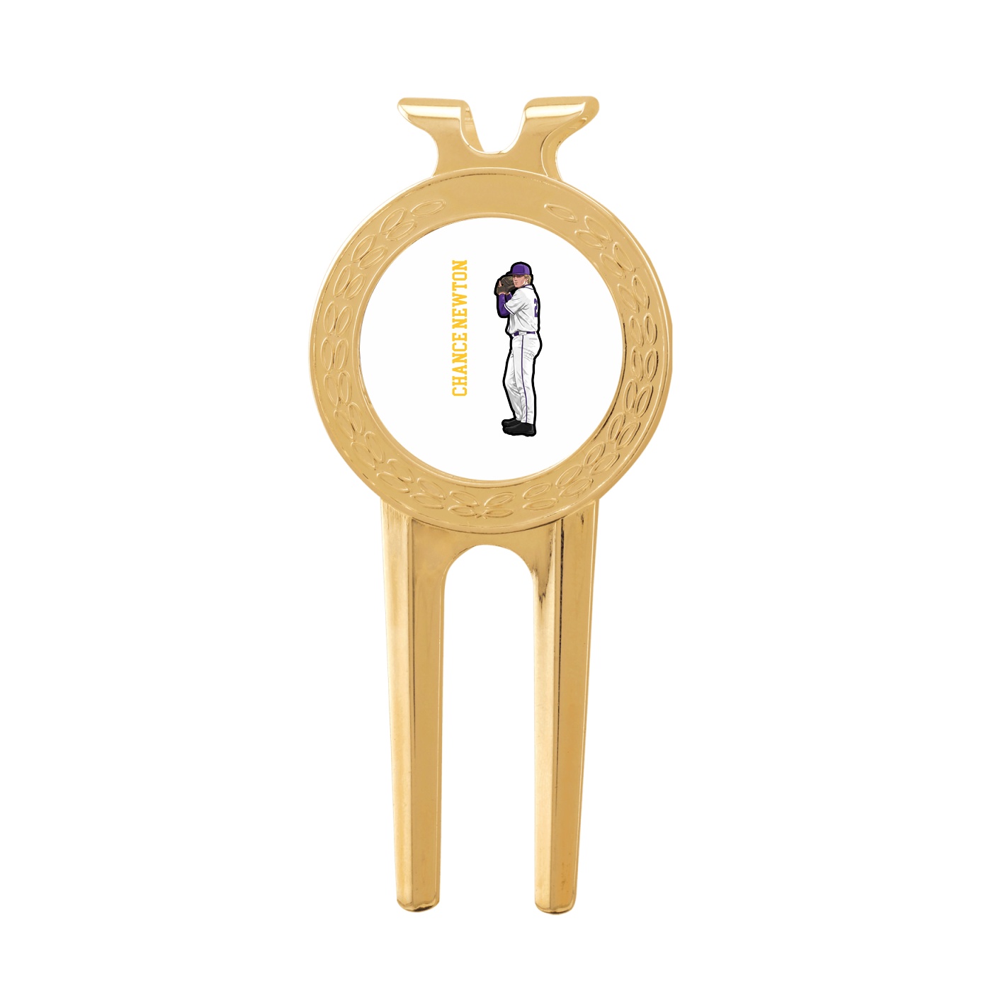 Divot Tool with Ball Marker — Name Vertical in Classic