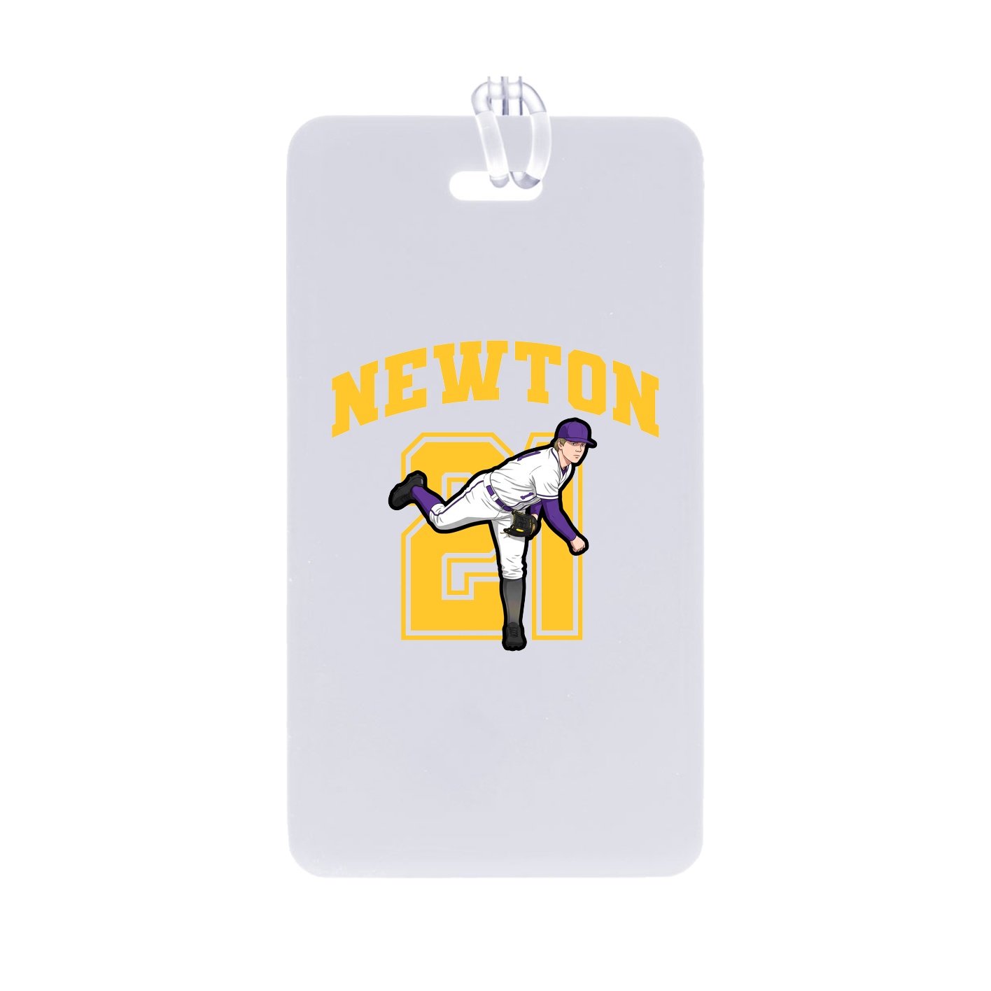 Bag Tag — Number in Classic