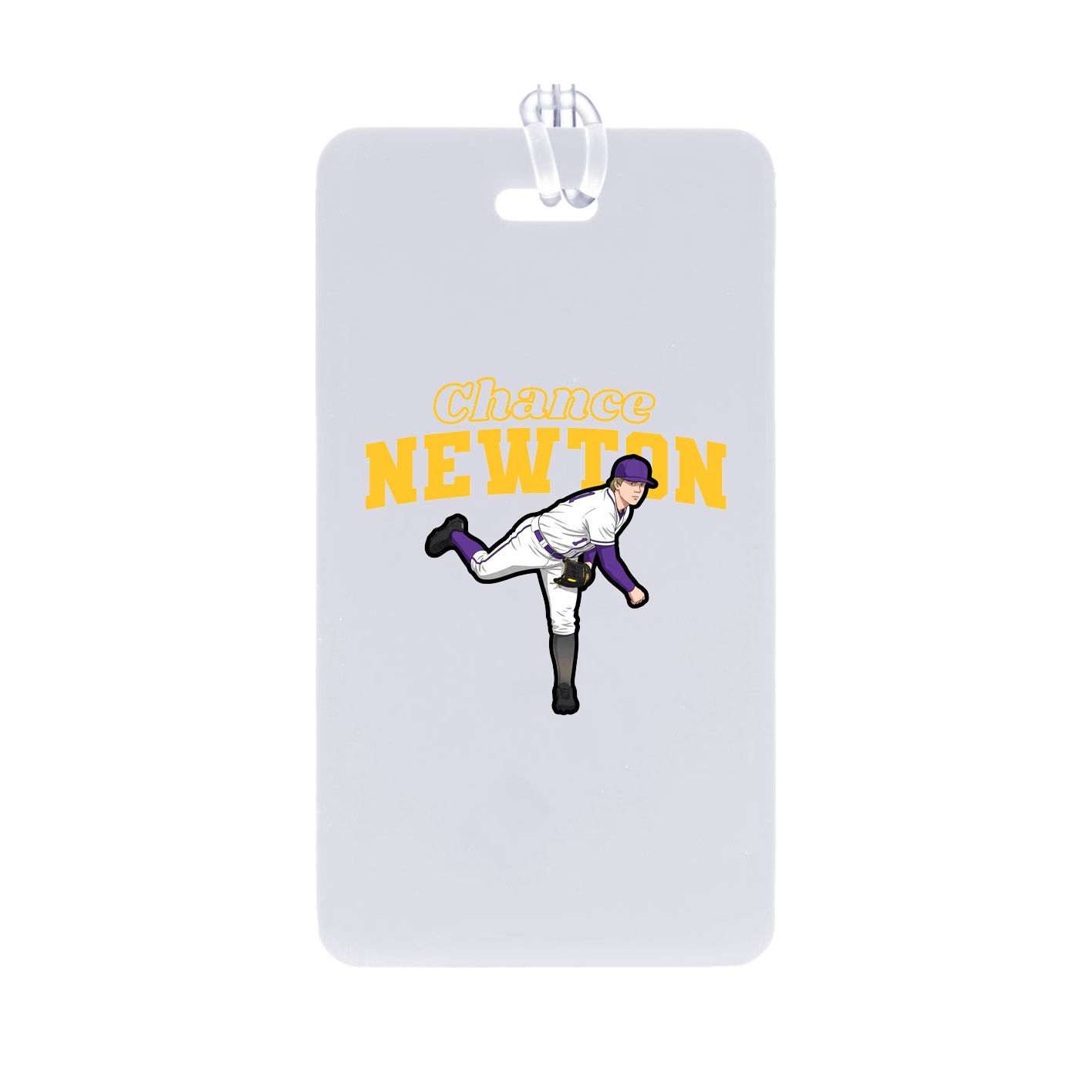 Bag Tag — Name Arch in Classic