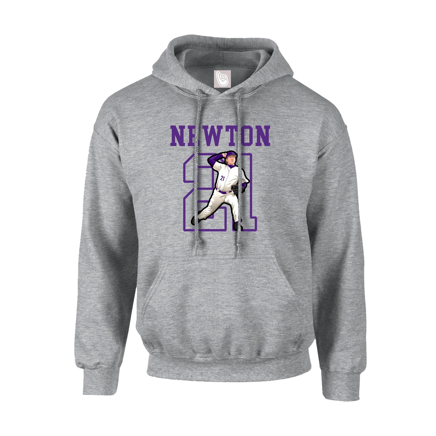 Hoodie — Shirsey in Grey
