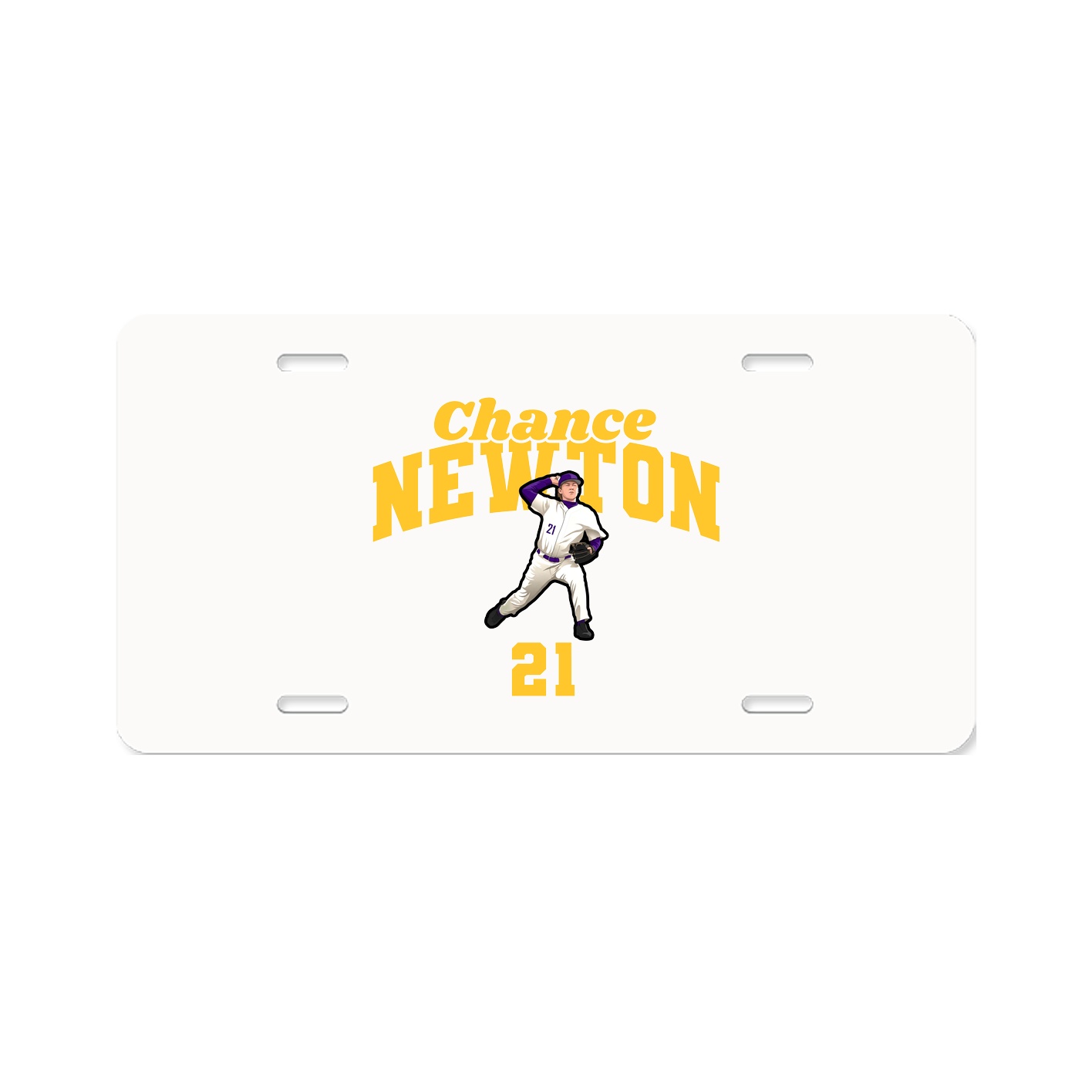 License Plate — Signature Arch in Classic