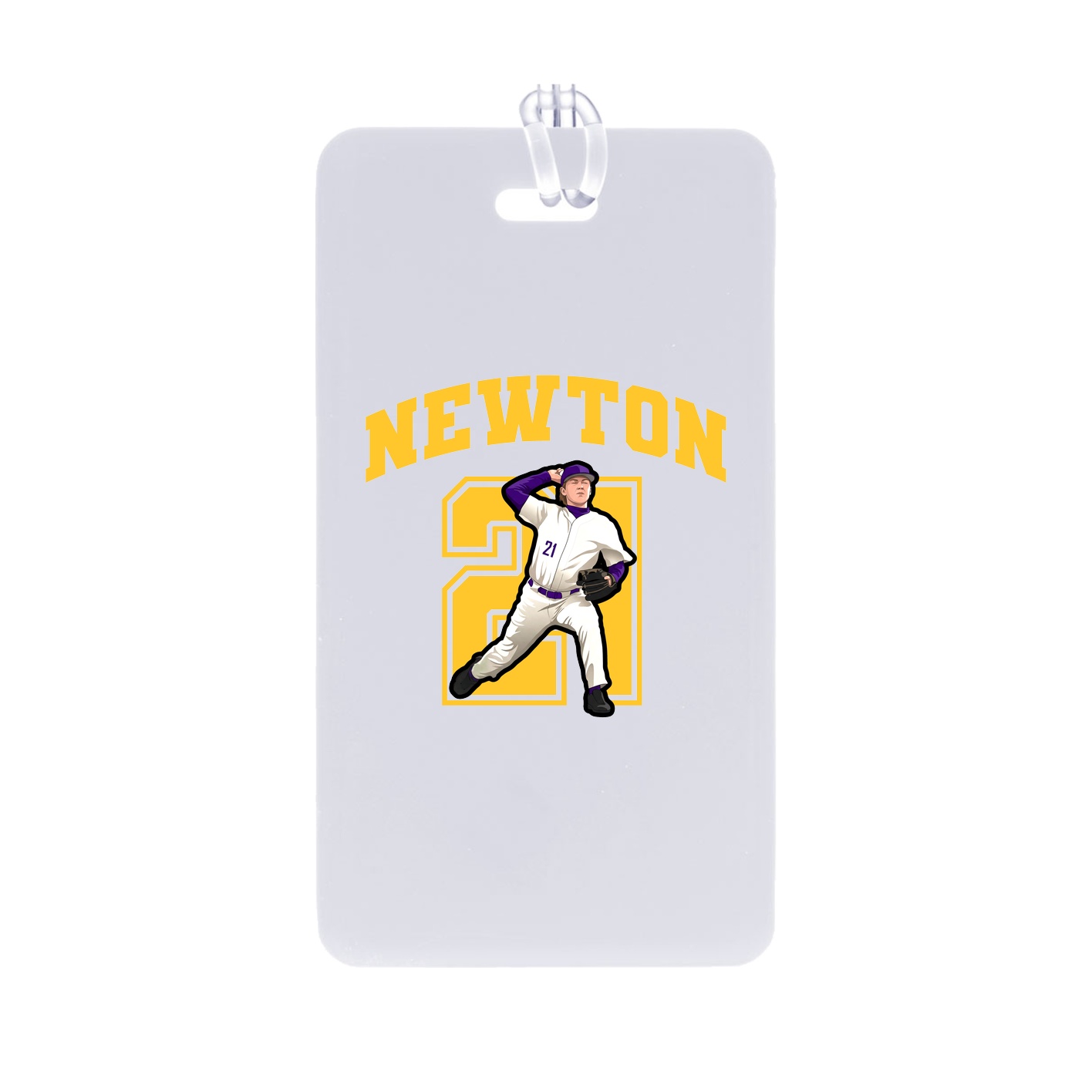 Bag Tag — Number in Classic
