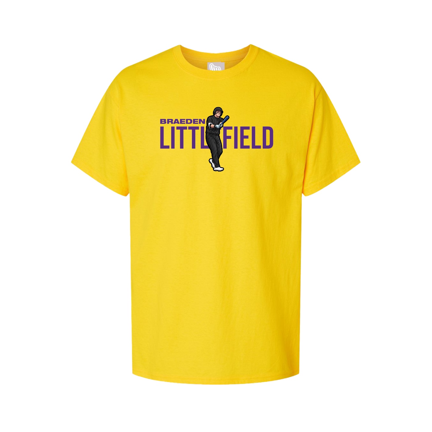 Tee — Player Name in Gold