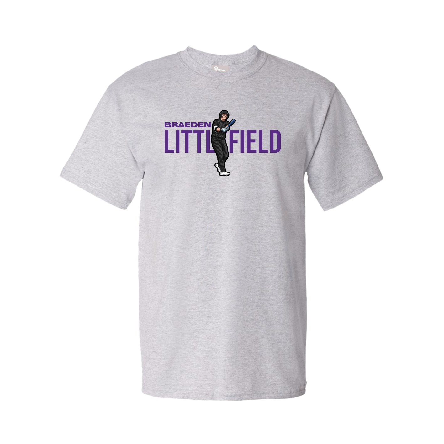 Tee — Player Name in Grey