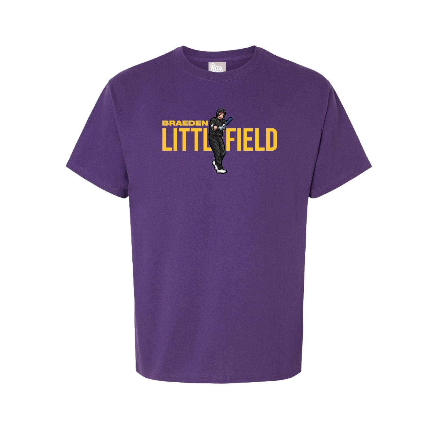 Tee — Player Name in Purple