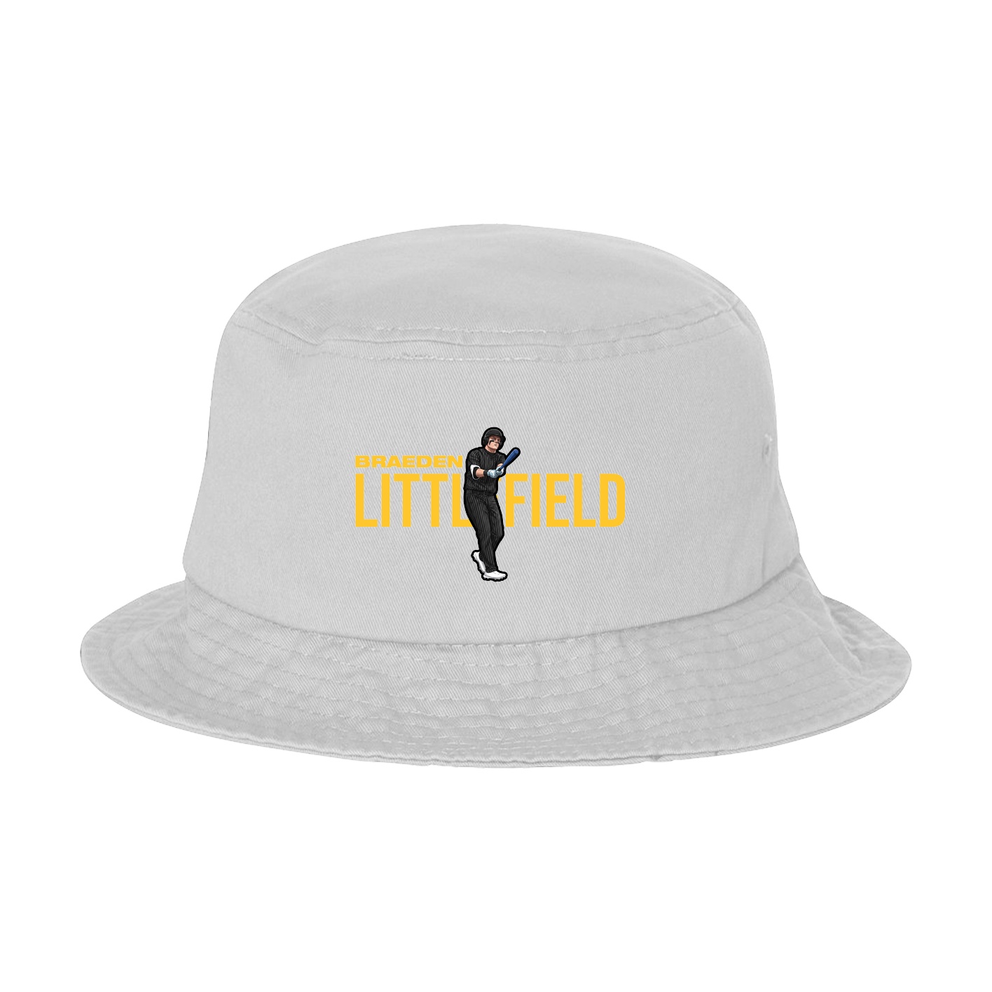 Bucket Cap — Player Name in White
