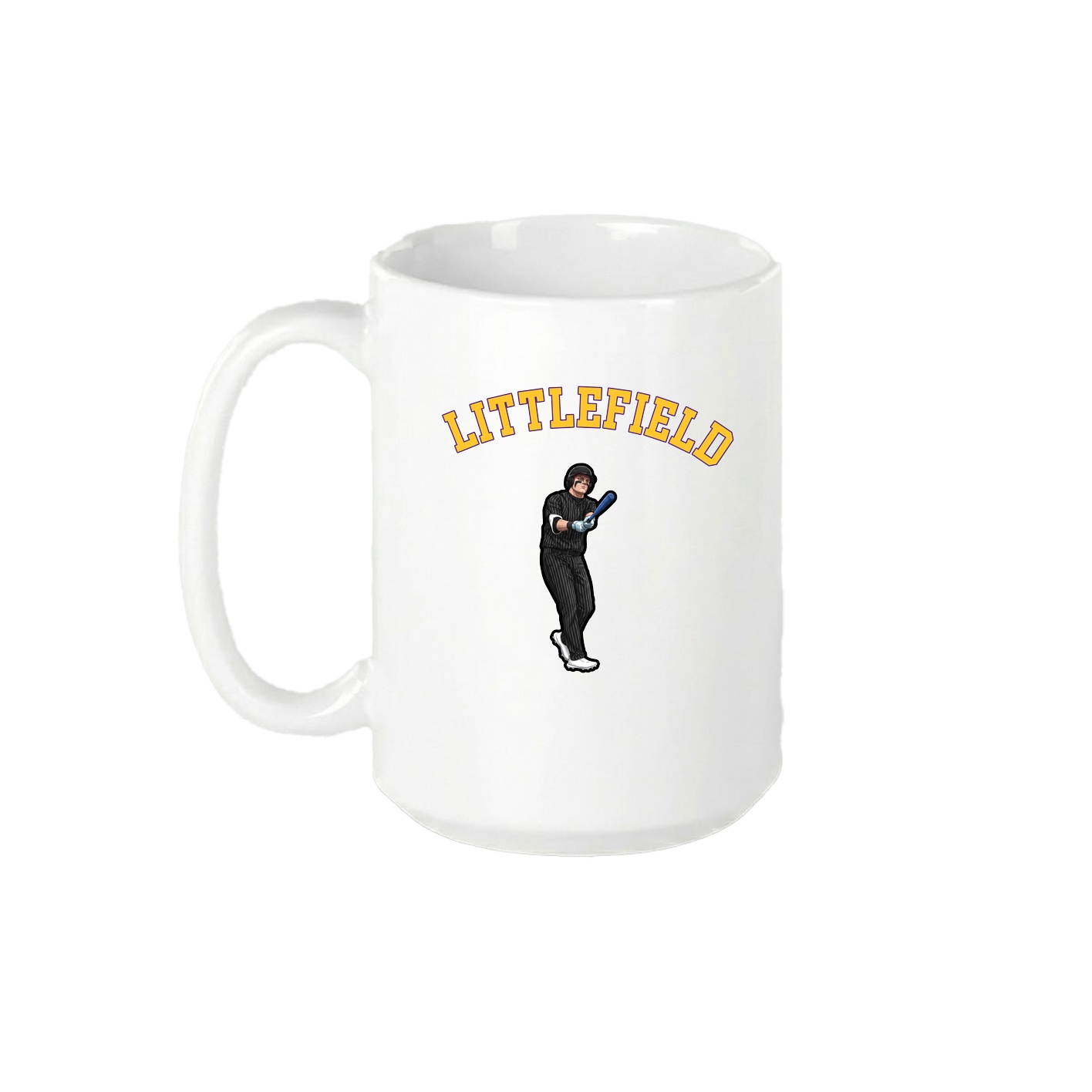 15oz Coffee Mug — Shirsey Arch in White