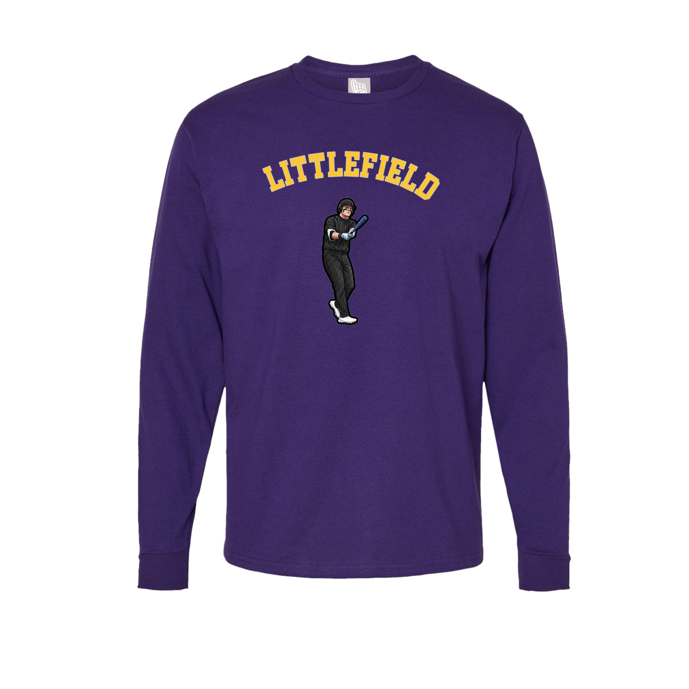 Long Sleeve Tee — Shirsey Arch in Purple