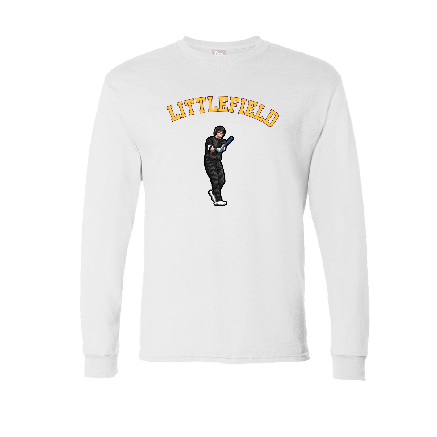 Long Sleeve Tee — Shirsey Arch in White