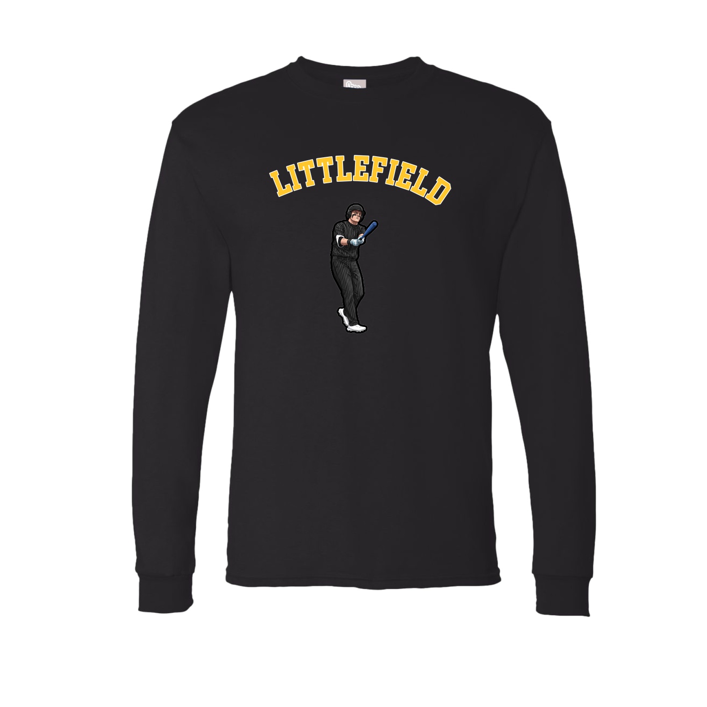 Long Sleeve Tee — Shirsey Arch in Black