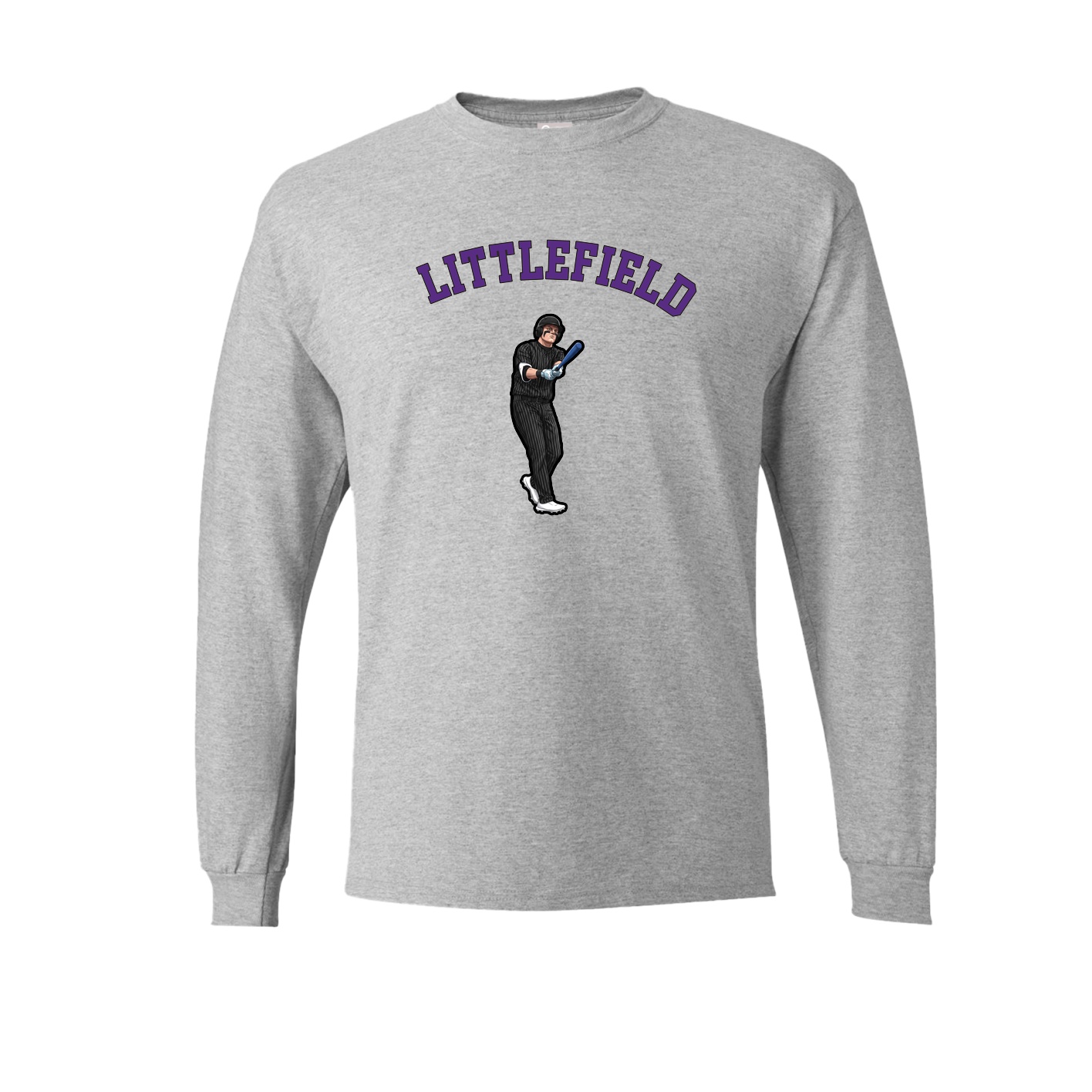 Long Sleeve Tee — Shirsey Arch in Grey