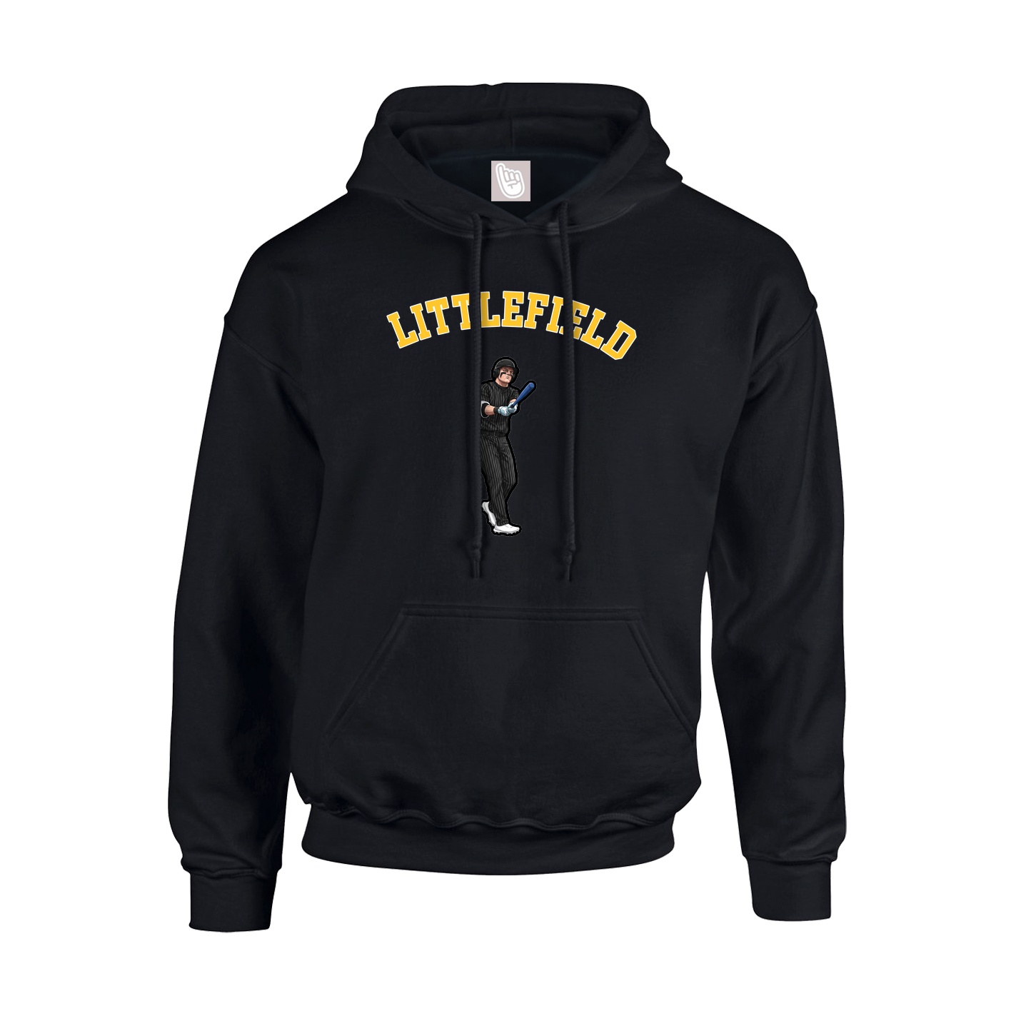 Youth Hoodie — Shirsey Arch in Black
