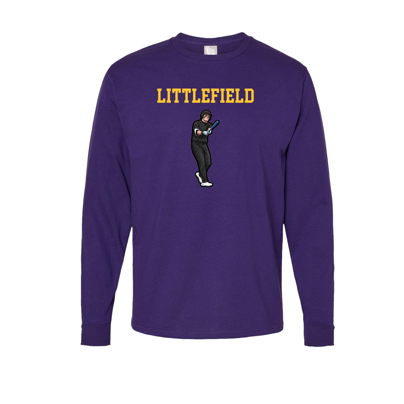 Long Sleeve Tee — Shirsey in Purple