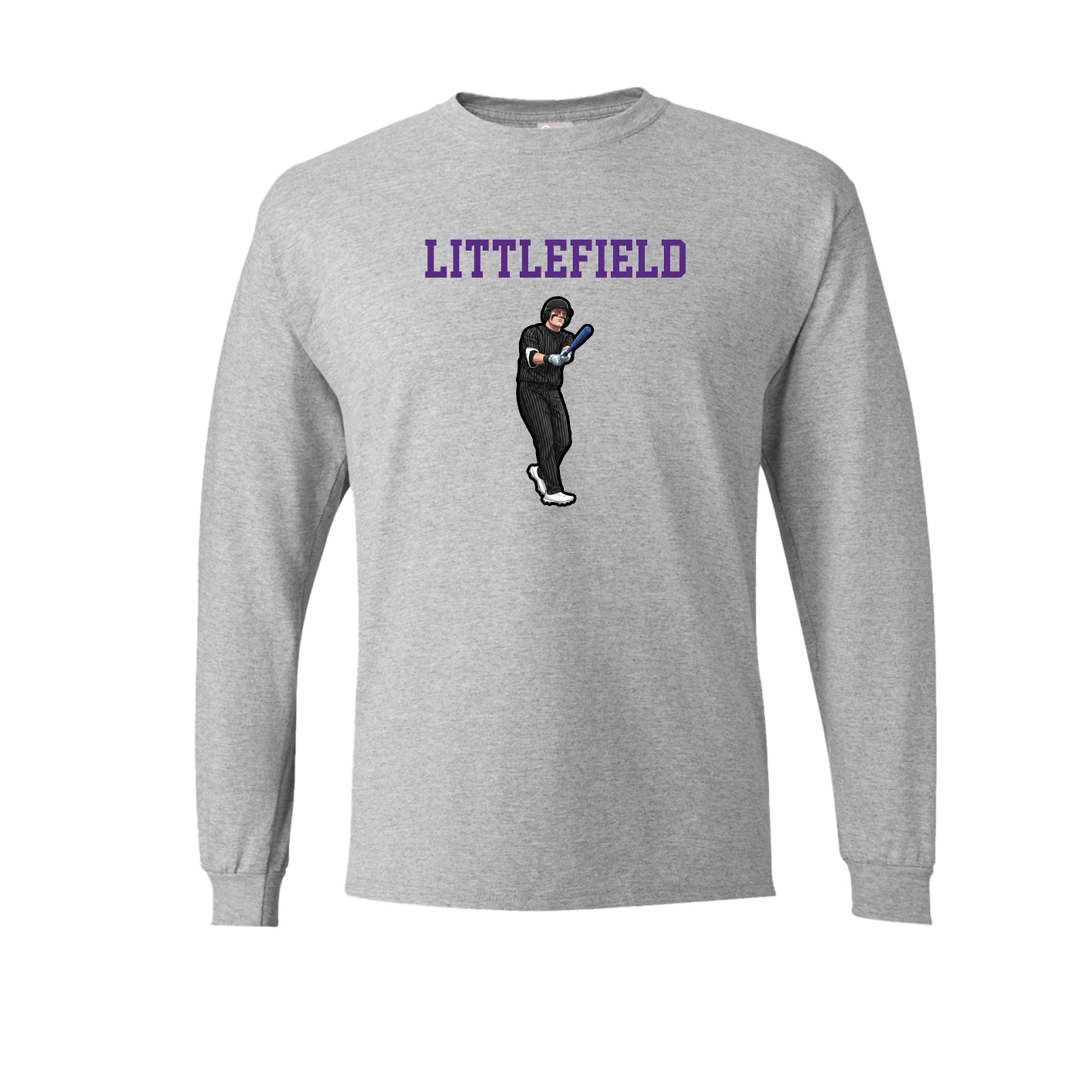Long Sleeve Tee — Shirsey in Grey