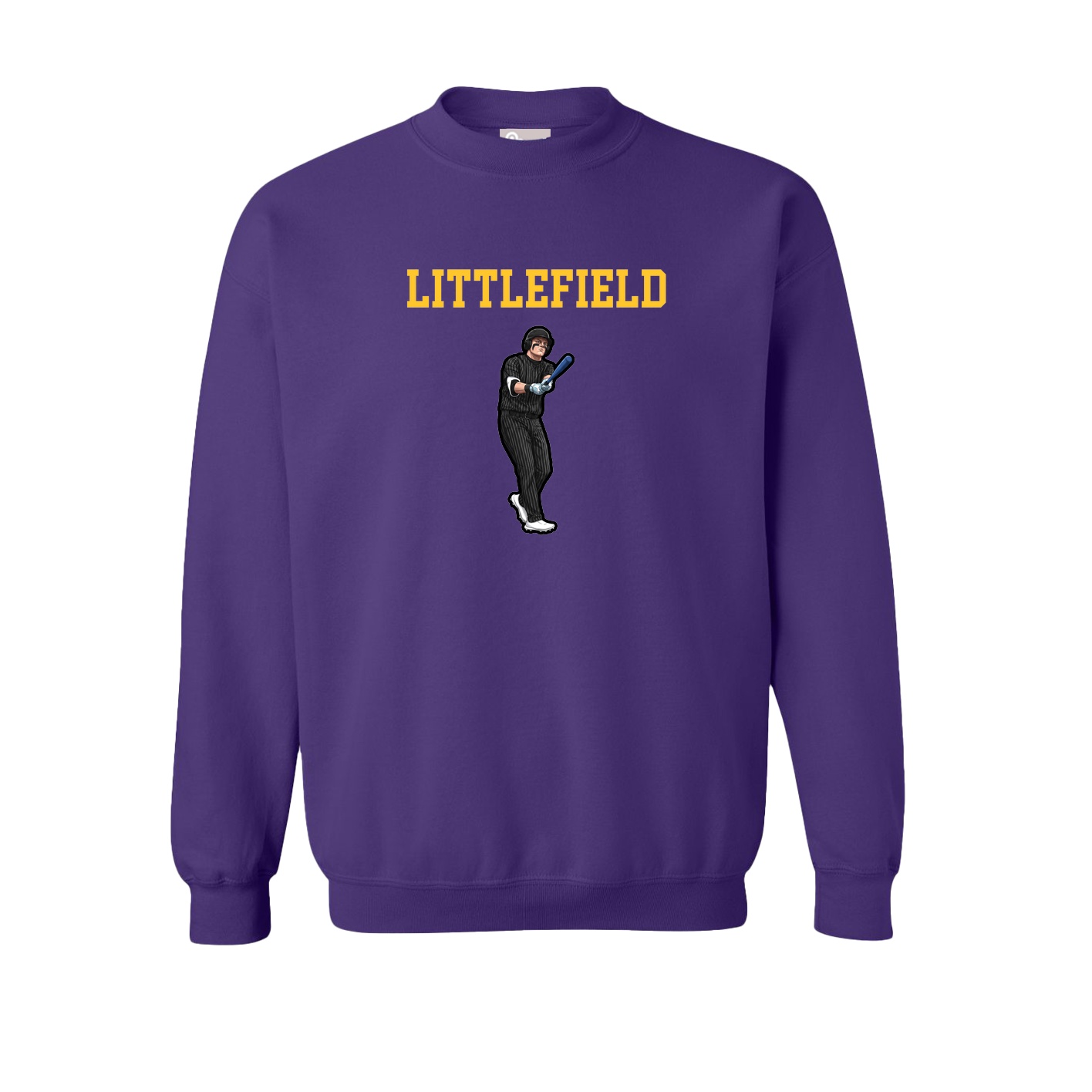 Fleece Crew — Shirsey in Purple