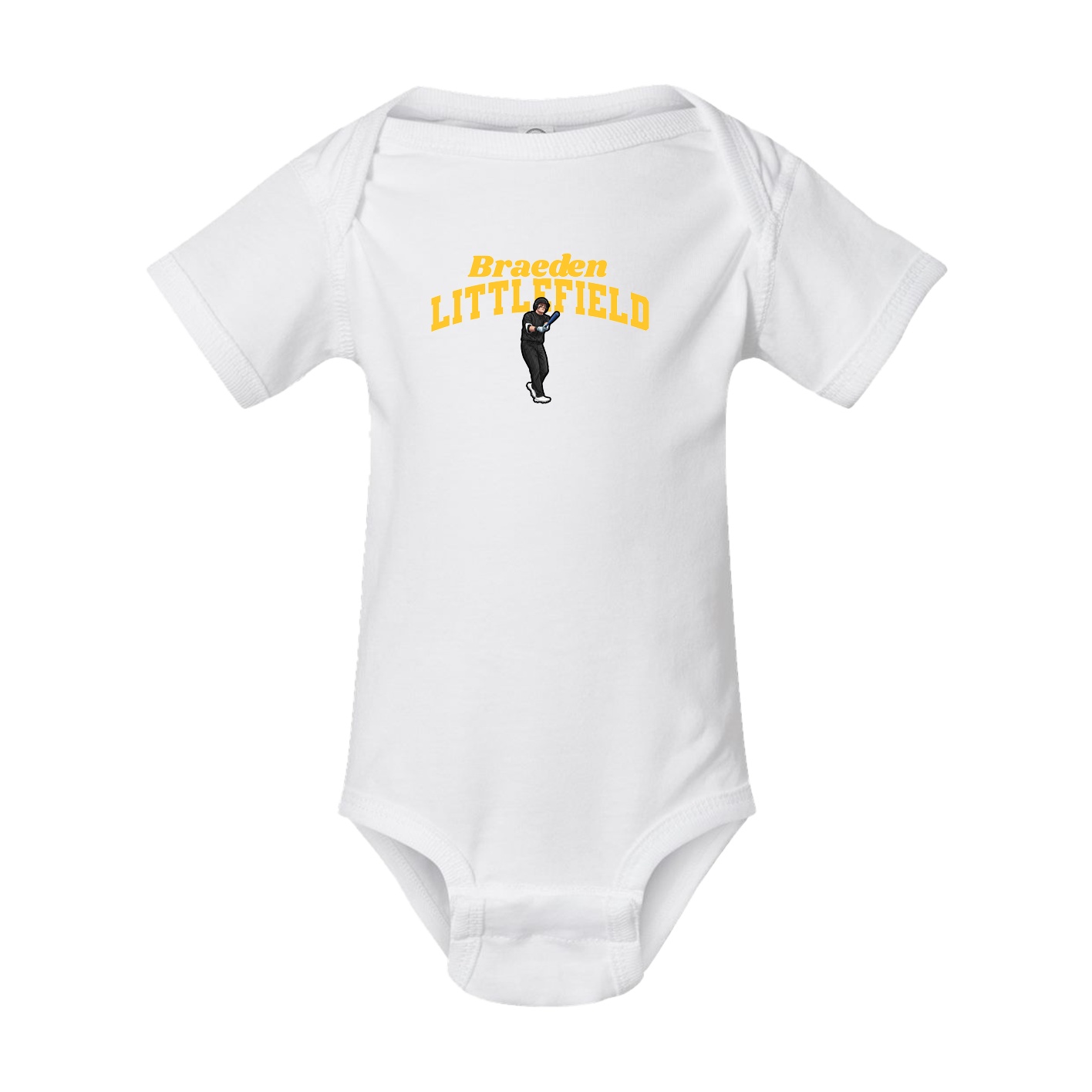 Baby Onesie — Signature Arch in White