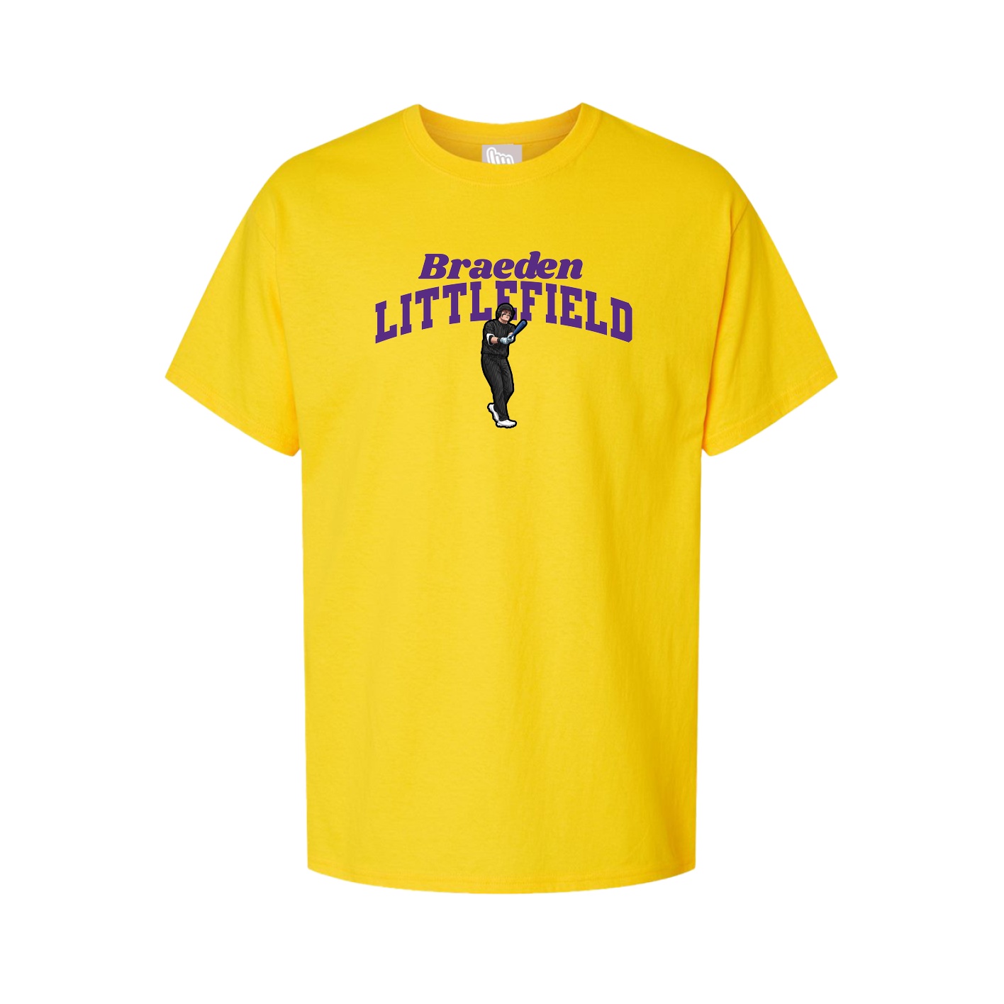 Youth Tee — Signature Arch in Gold