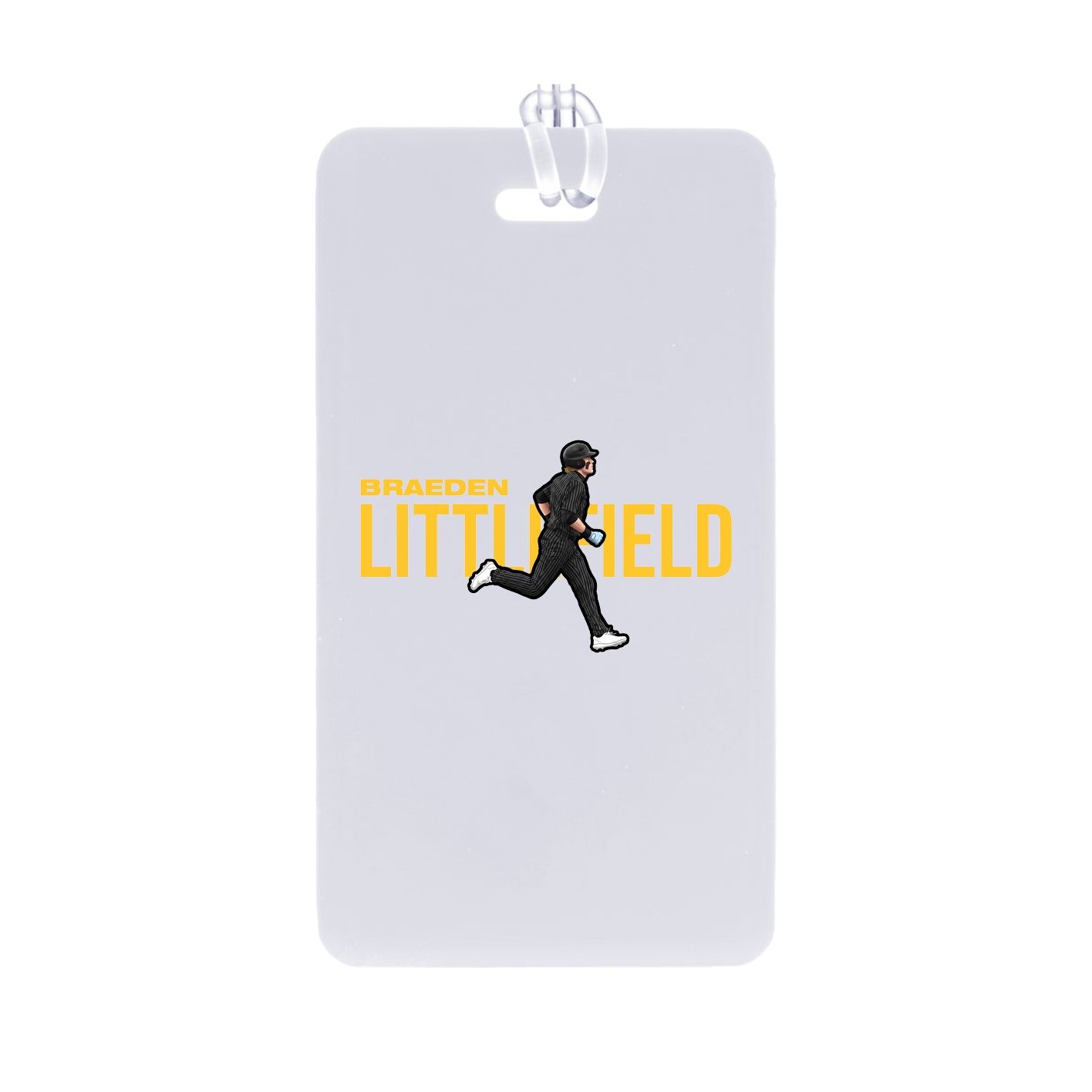 Bag Tag — Player Name in Classic