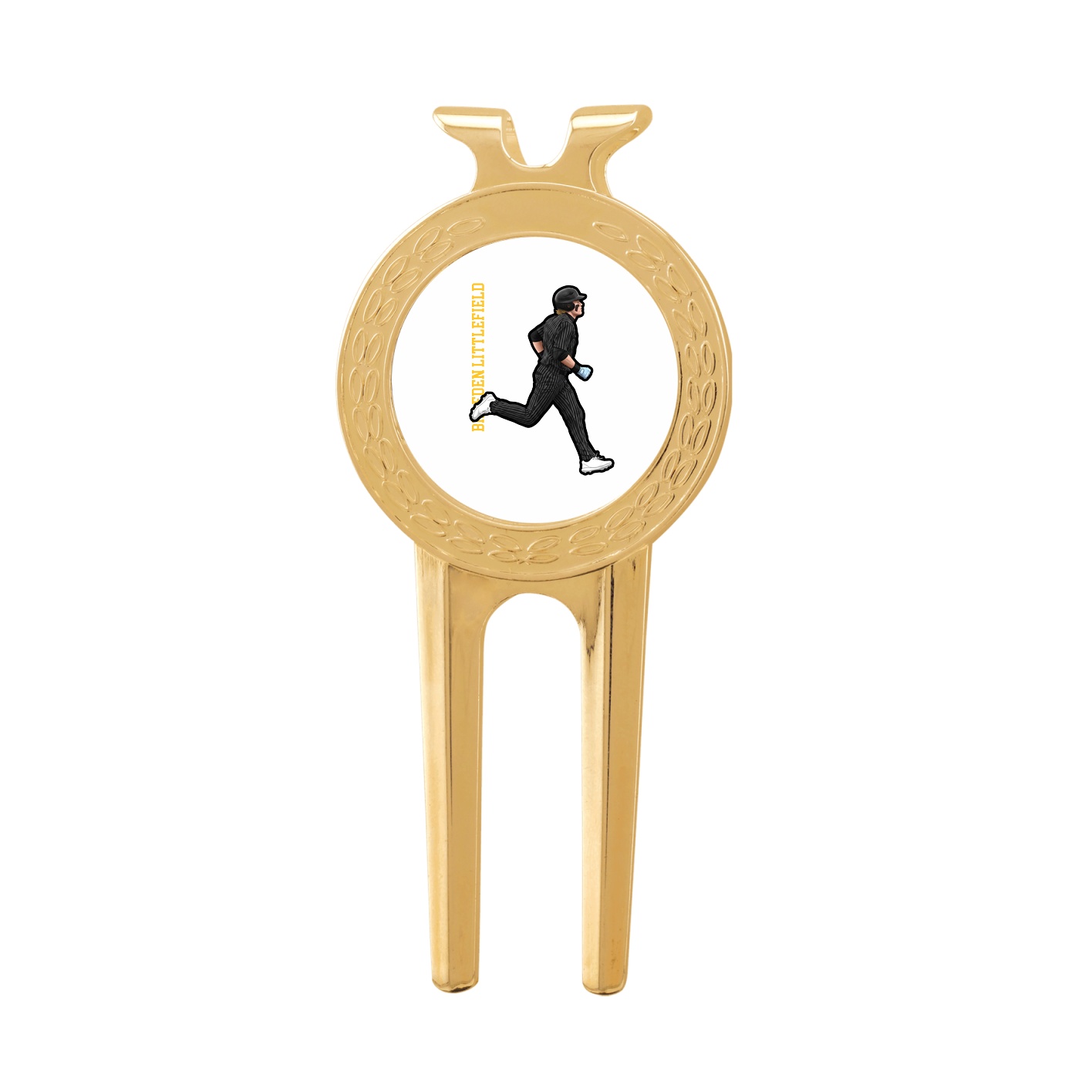 Divot Tool with Ball Marker — Name Vertical in Classic