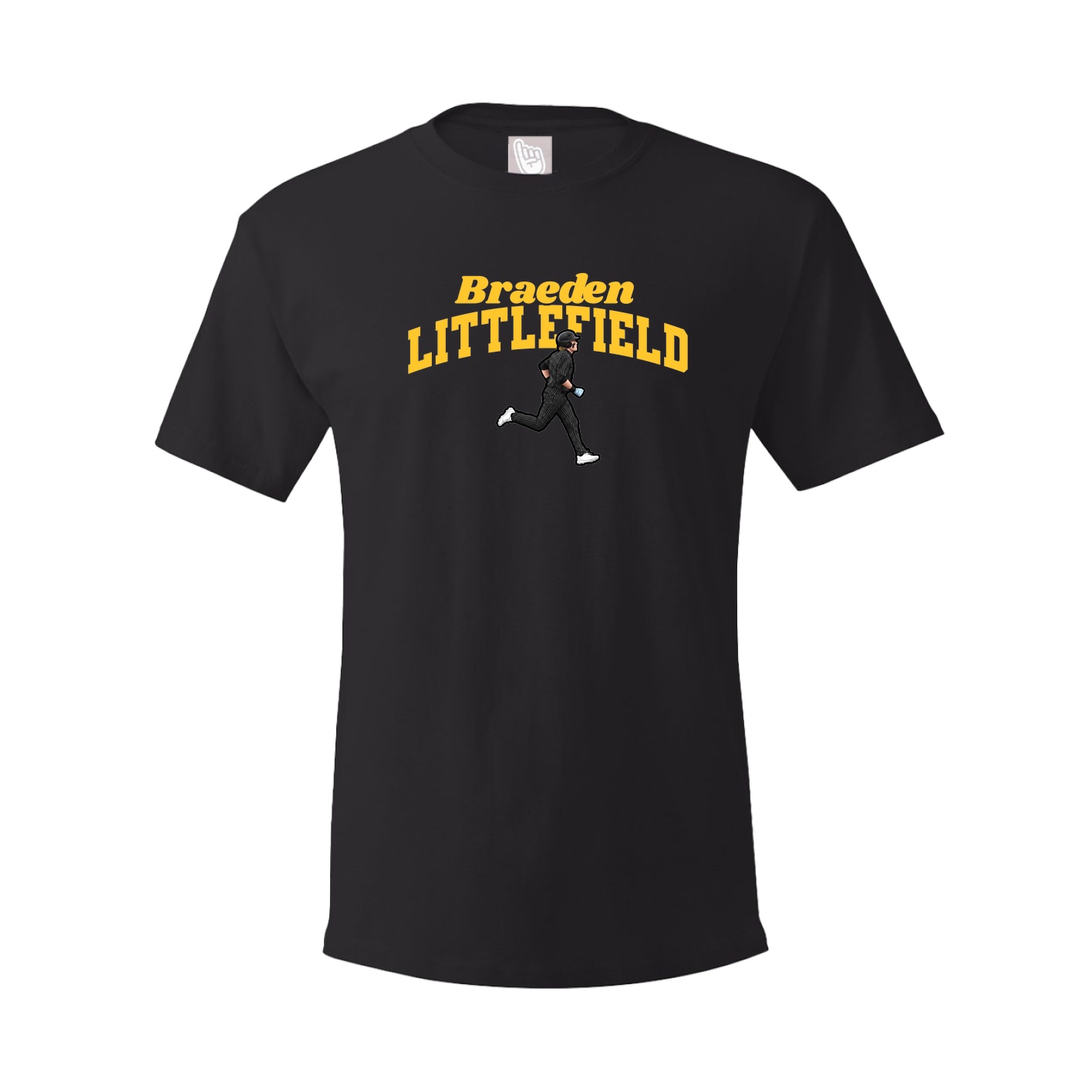Tee — Signature Arch in Black