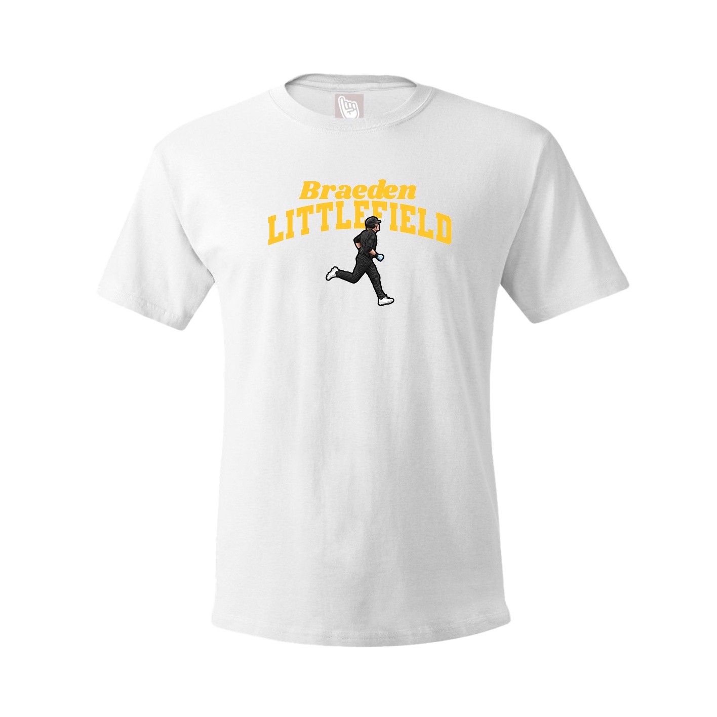 Tee — Signature Arch in White