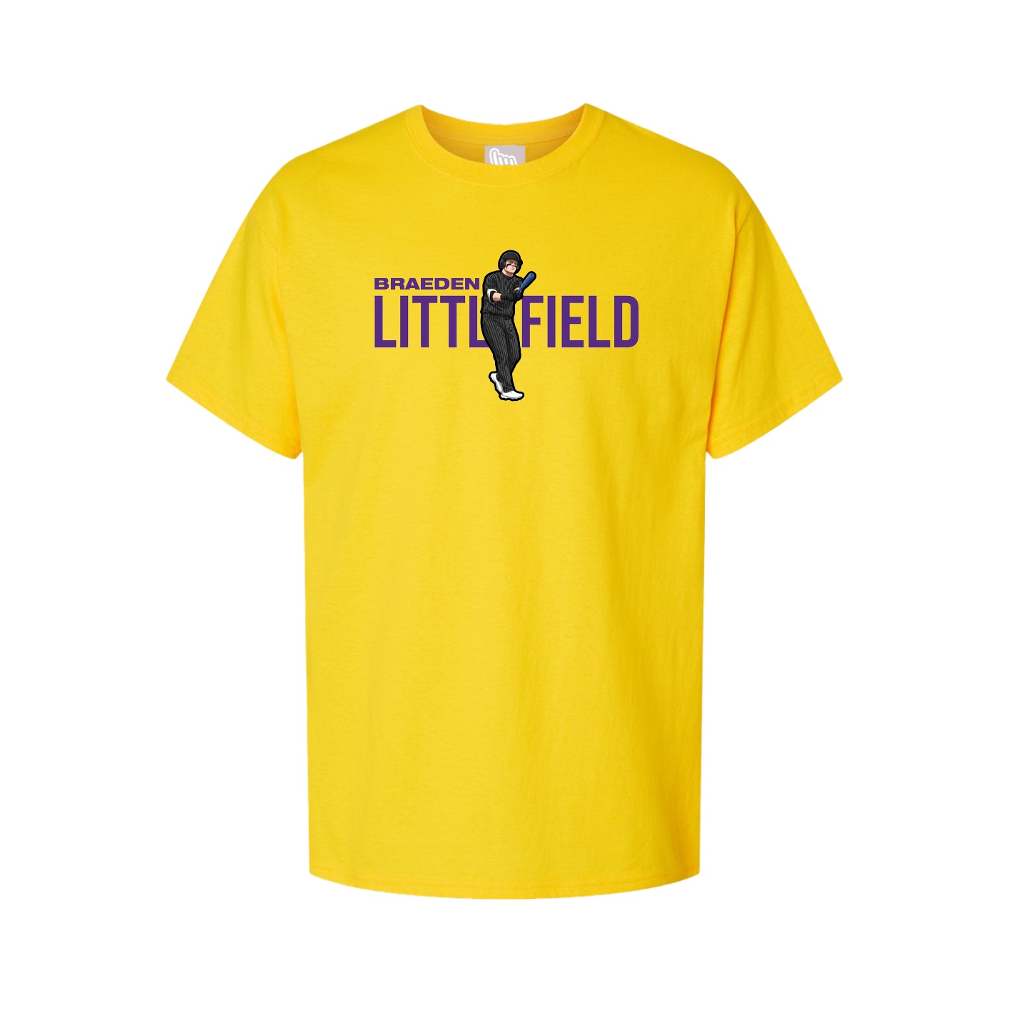 Tee — Player Name in Gold