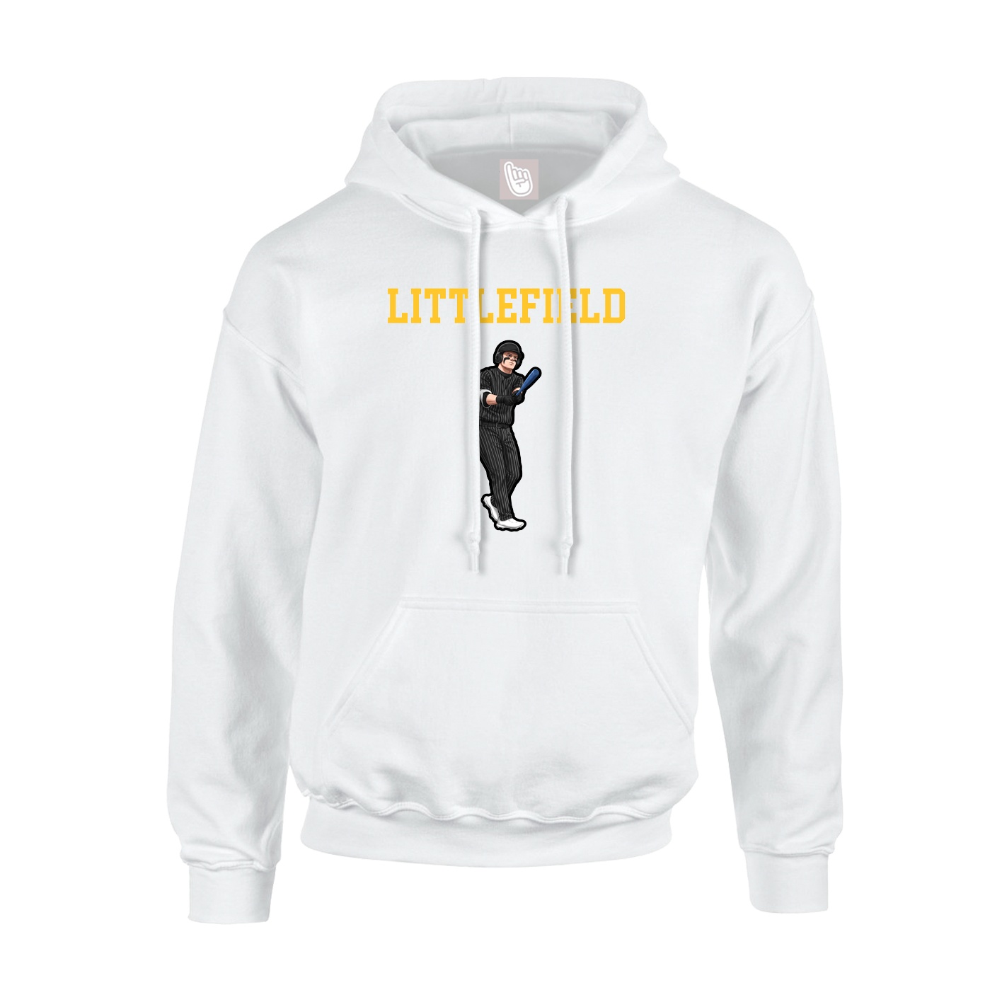 Hoodie — Shirsey in White