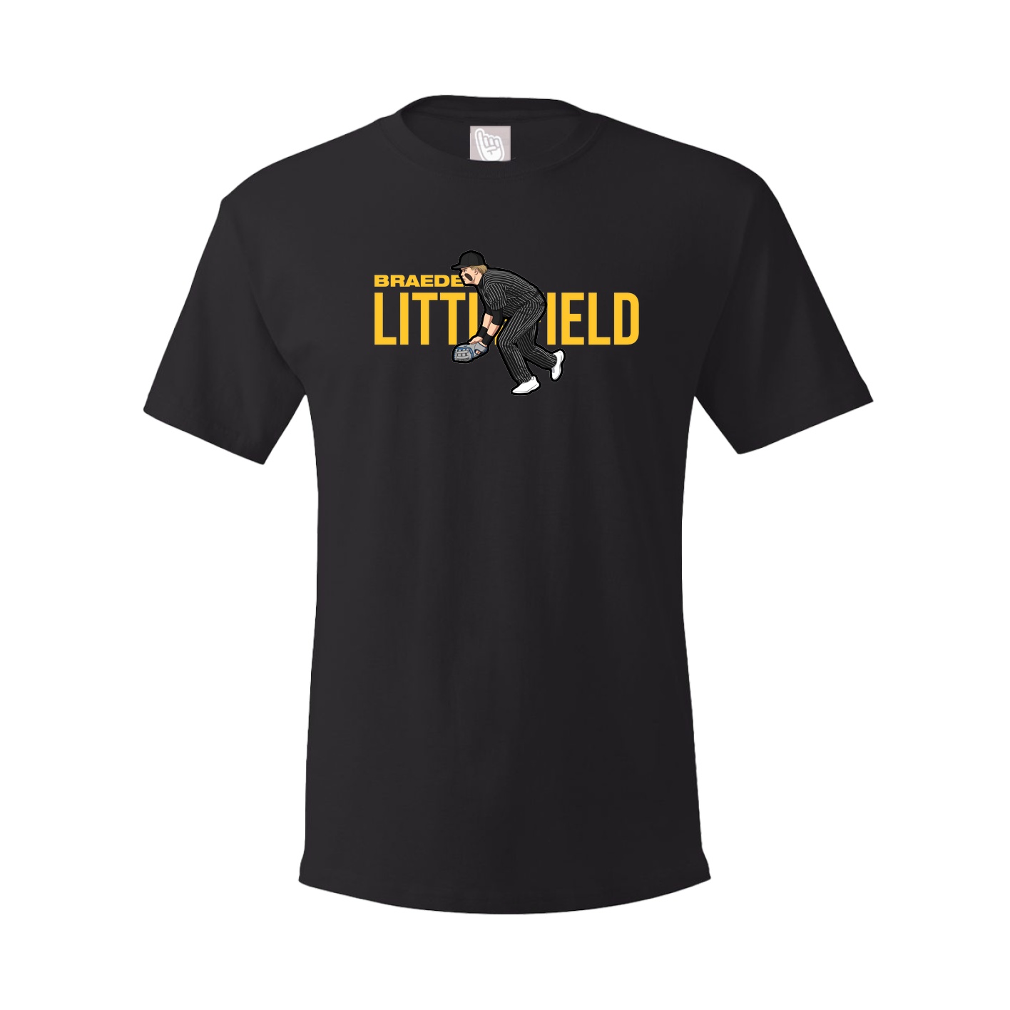 Youth Tee — Player Name in Black