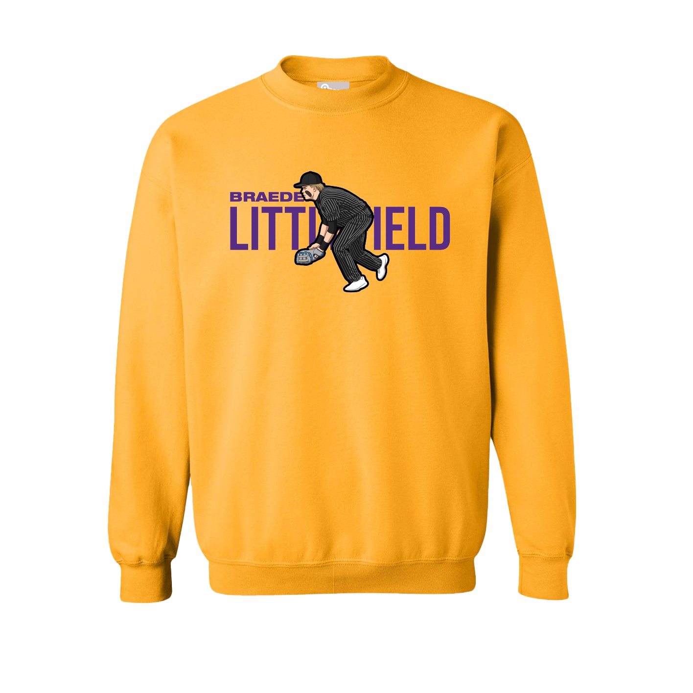 Fleece Crew — Player Name in Gold