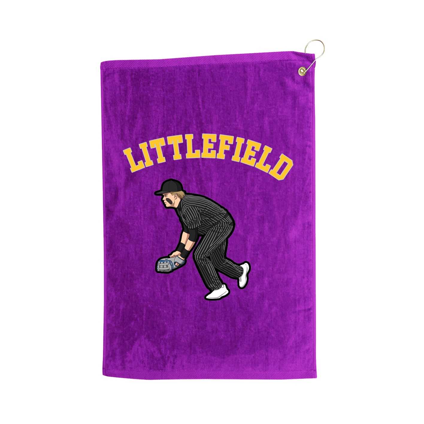 Golf Towel — Shirsey Arch in Purple