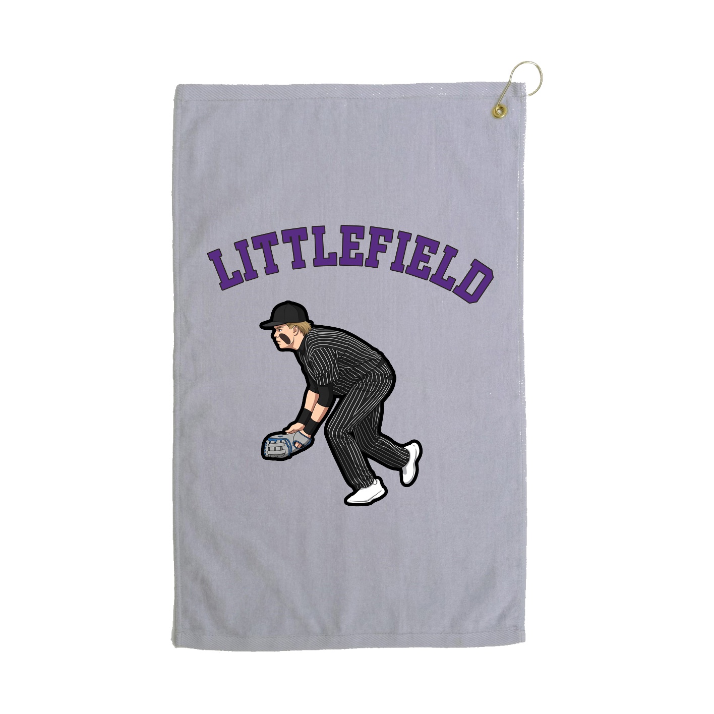 Golf Towel — Shirsey Arch in Grey