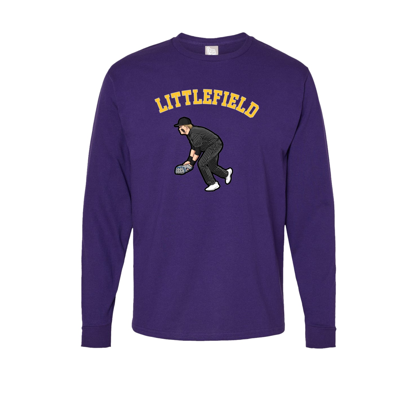 Long Sleeve Tee — Shirsey Arch in Purple