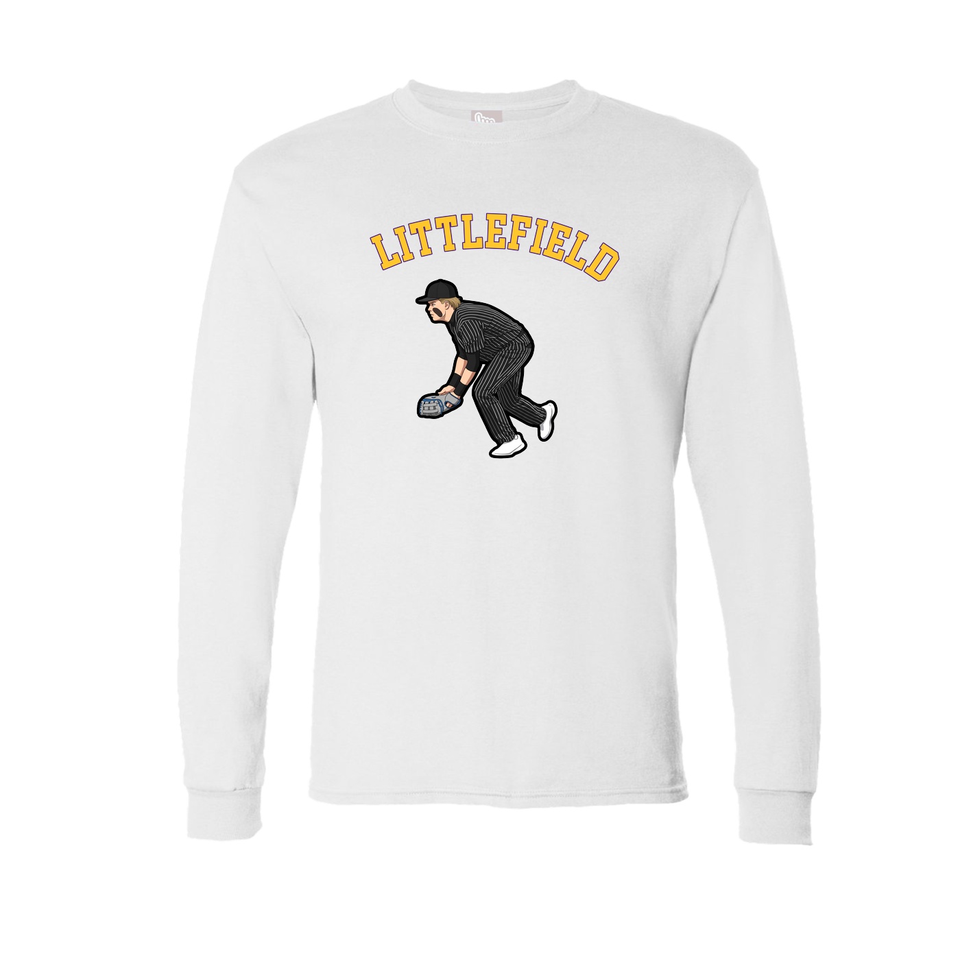 Long Sleeve Tee — Shirsey Arch in White
