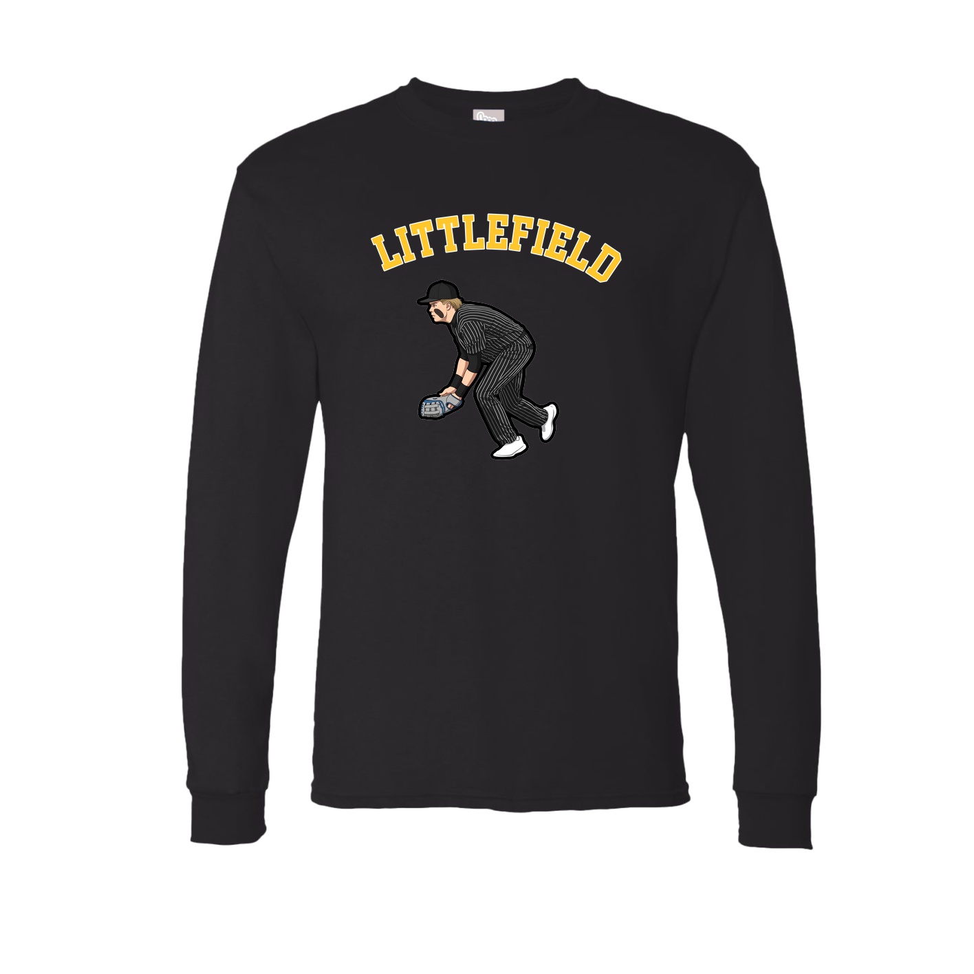 Long Sleeve Tee — Shirsey Arch in Black