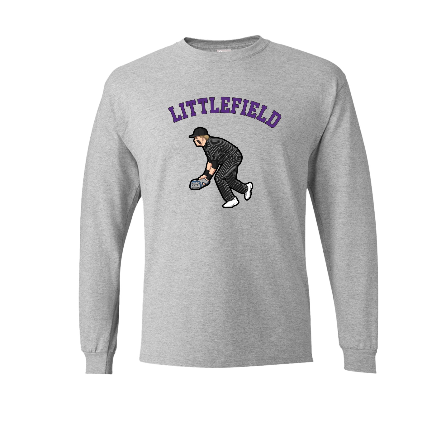 Long Sleeve Tee — Shirsey Arch in Grey