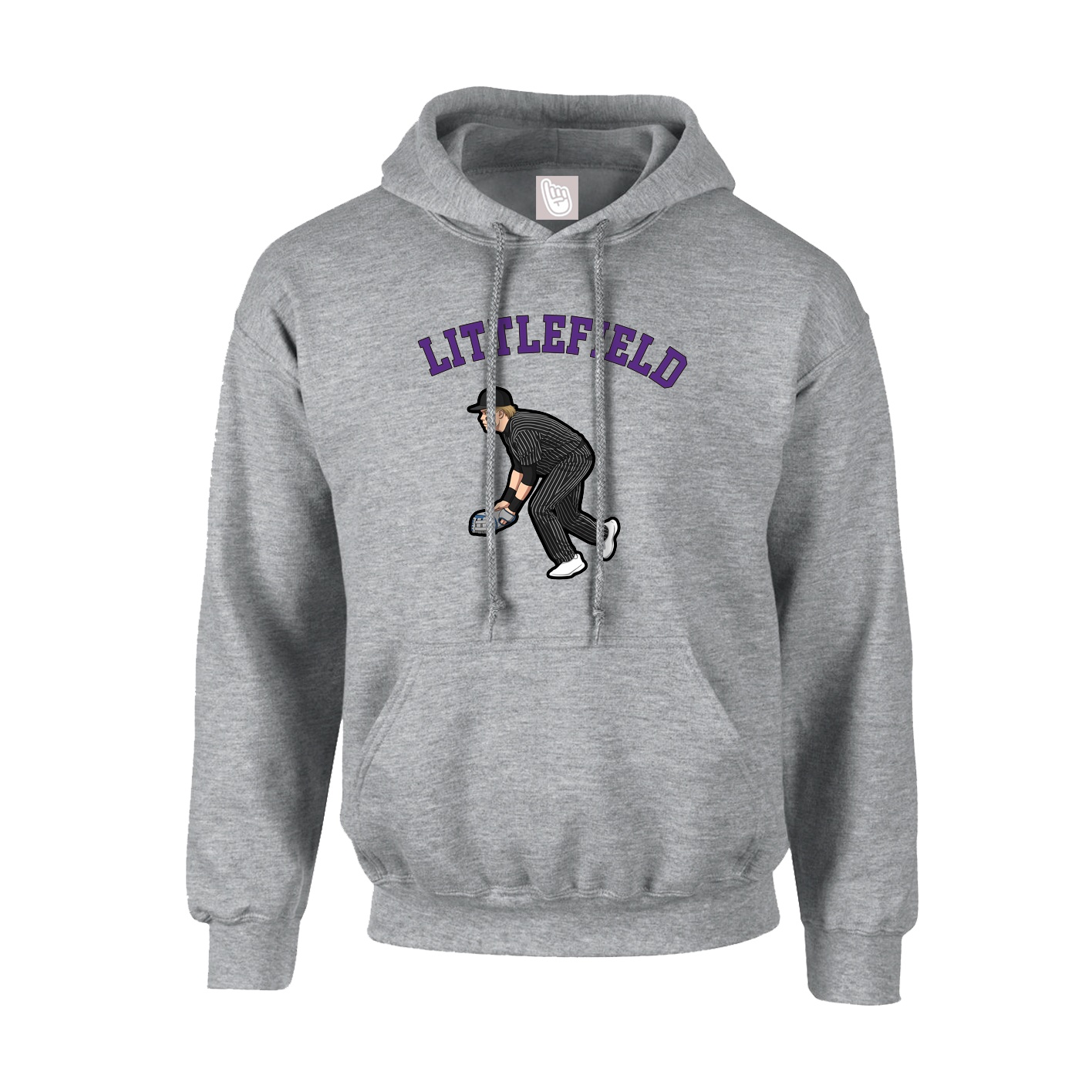 Youth Hoodie — Shirsey Arch in Grey