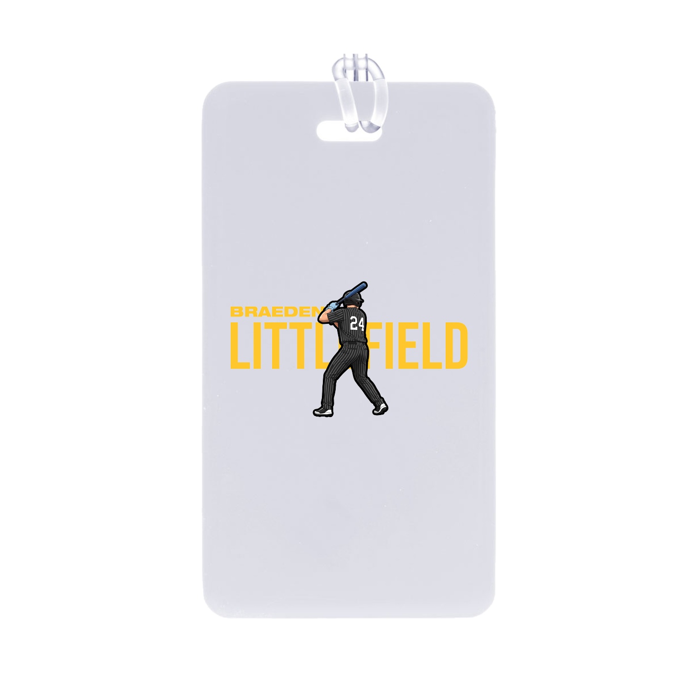 Bag Tag — Player Name in Classic