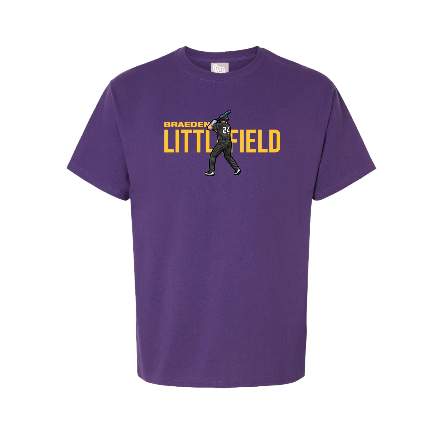Tee — Player Name in Purple