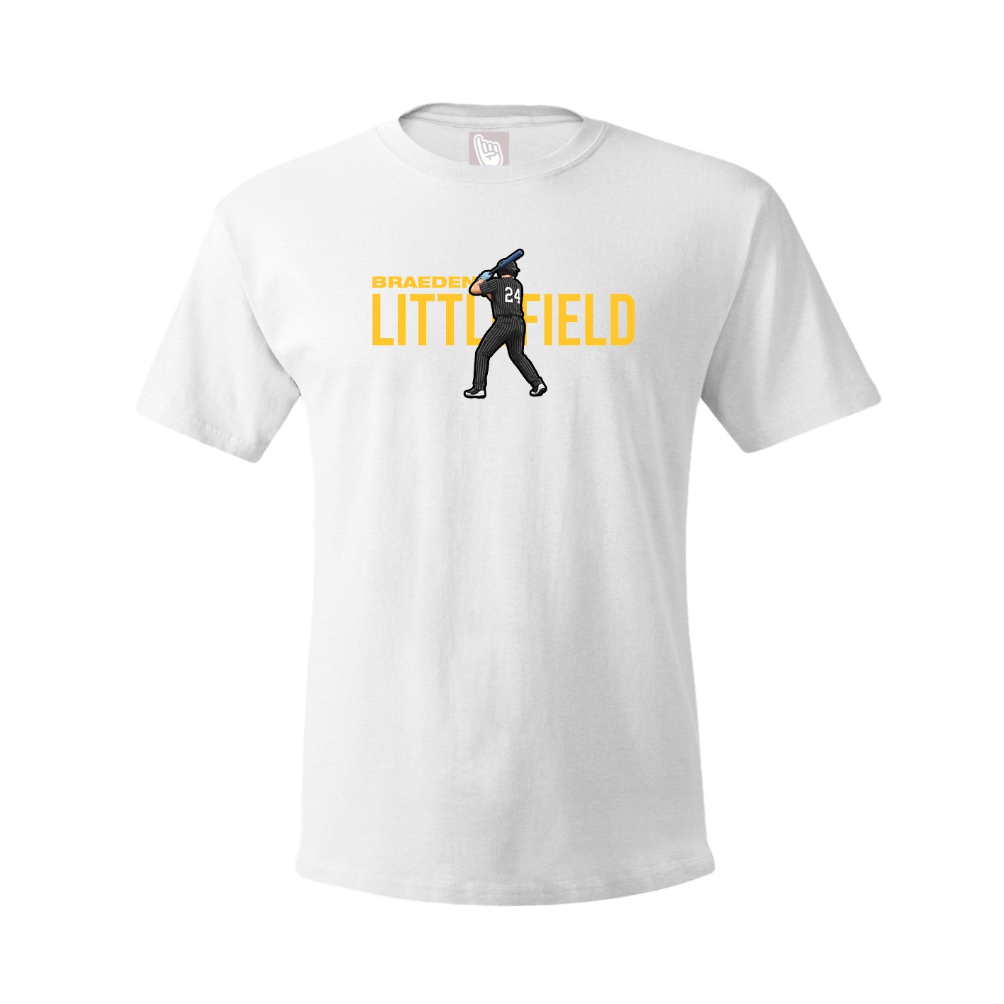 Tee — Player Name in White