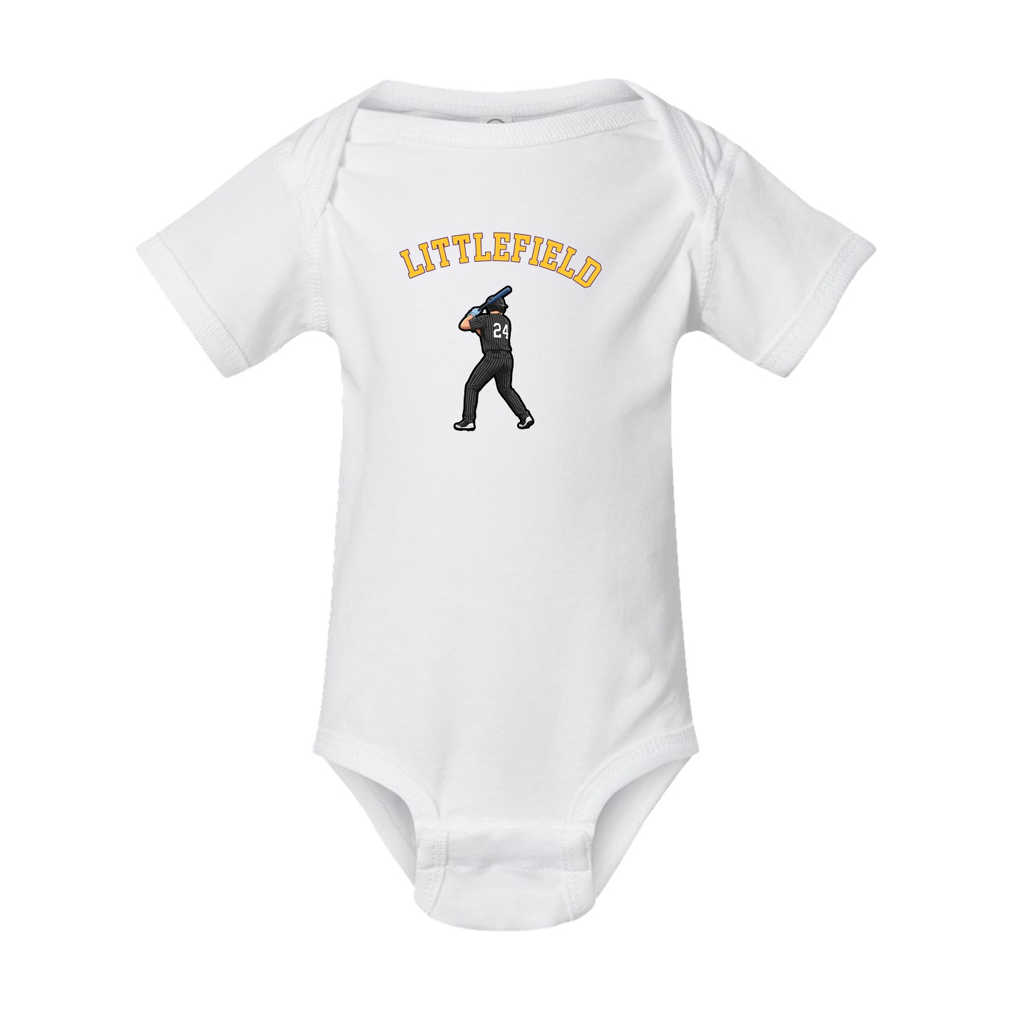 Baby Onesie — Shirsey Arch in White