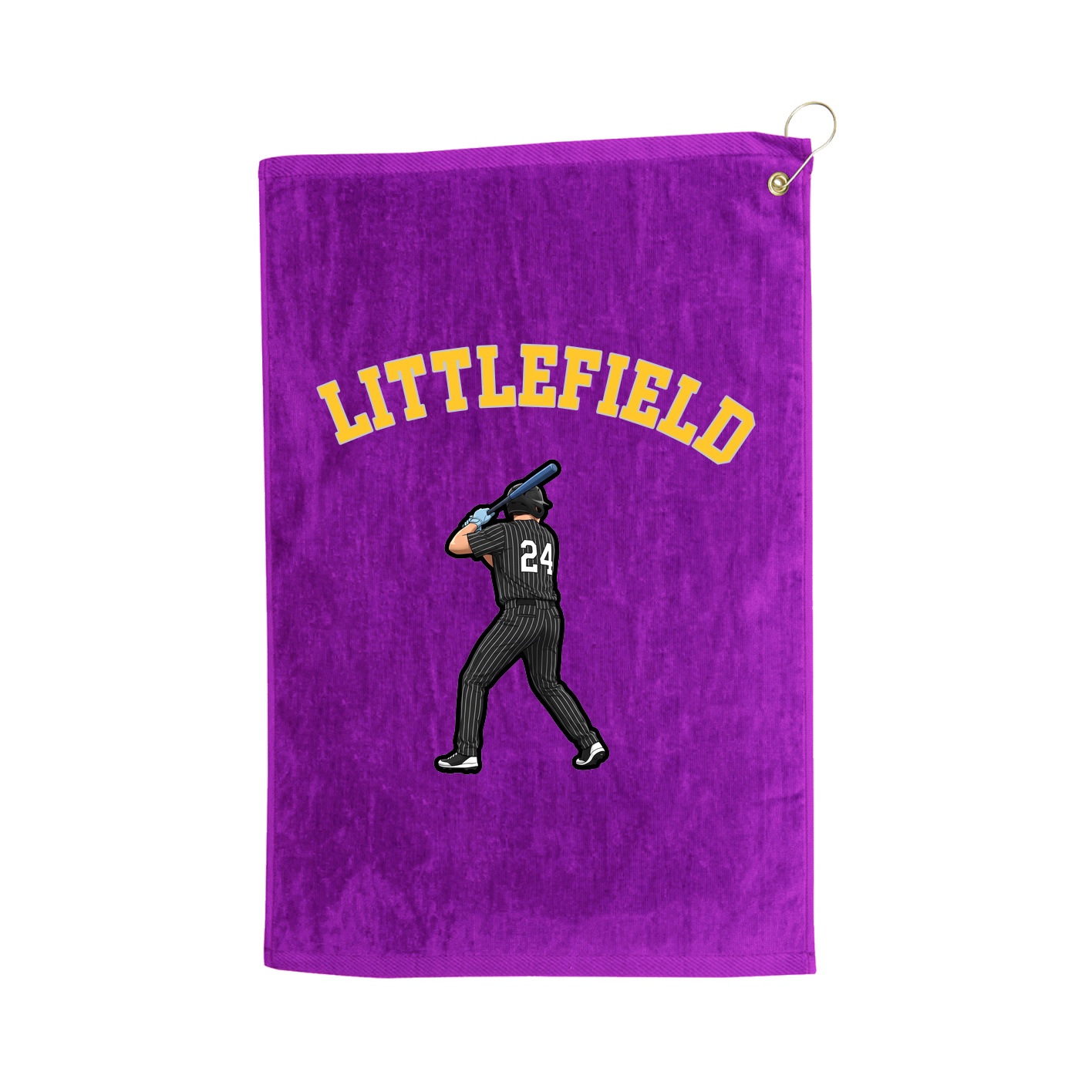 Golf Towel — Shirsey Arch in Purple